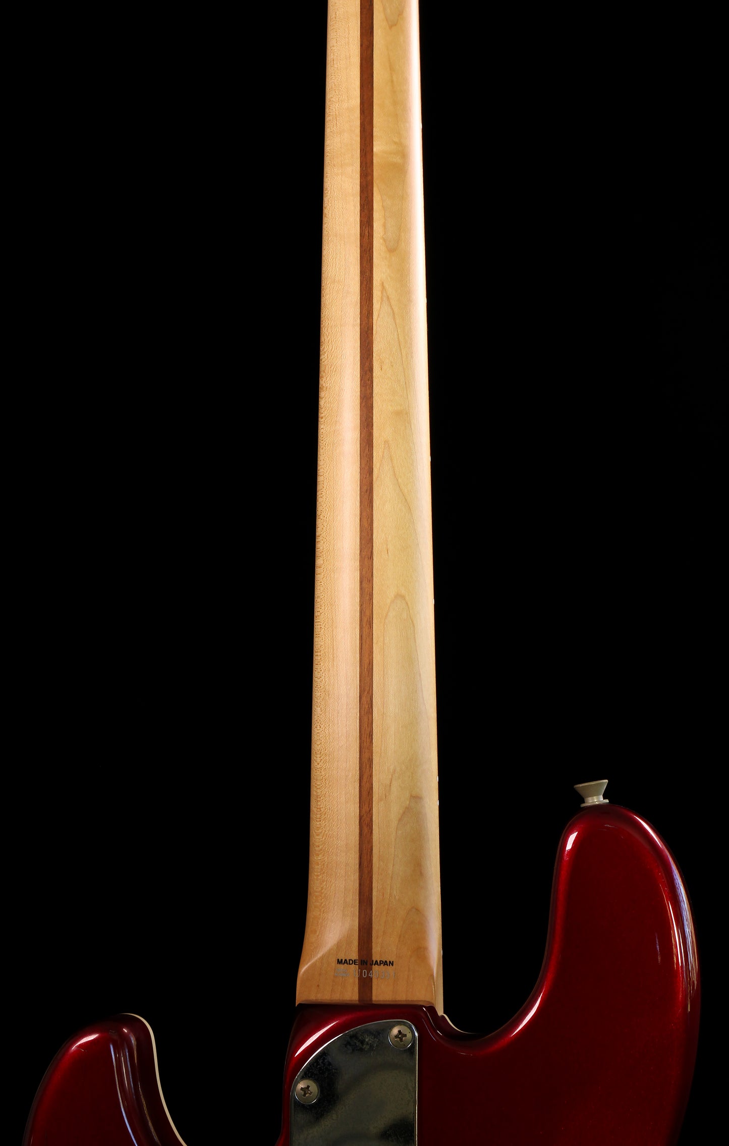 Fender Japan Aerodyne AJB Medium Scale Jazz Bass Candy Apple Red