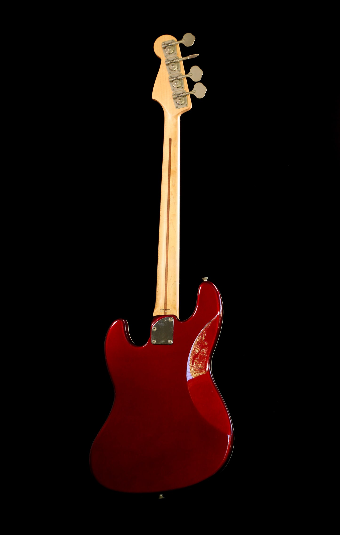 Fender Japan Aerodyne AJB Medium Scale Jazz Bass Candy Apple Red