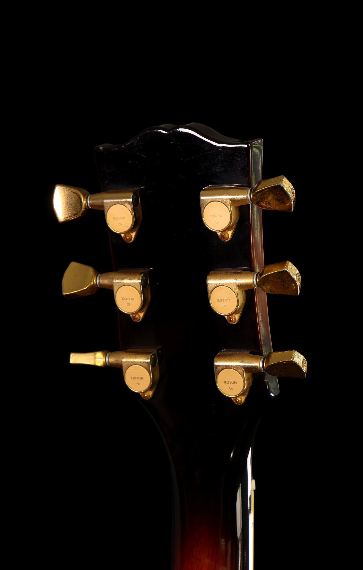 Burny RLC-70 Les Paul Custom MIJ Tobacco Sunburst