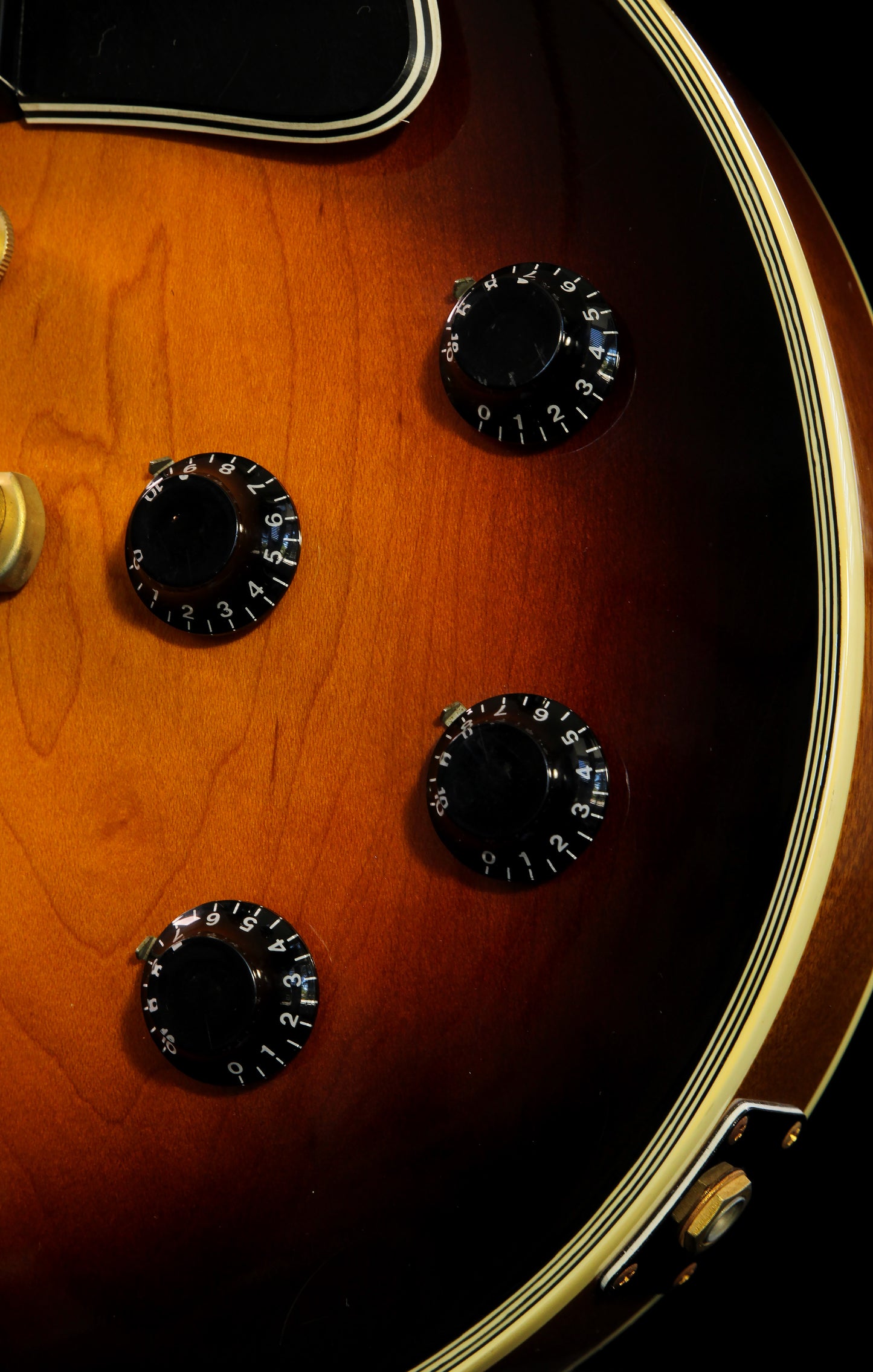 Burny RLC-70 Les Paul Custom MIJ Tobacco Sunburst