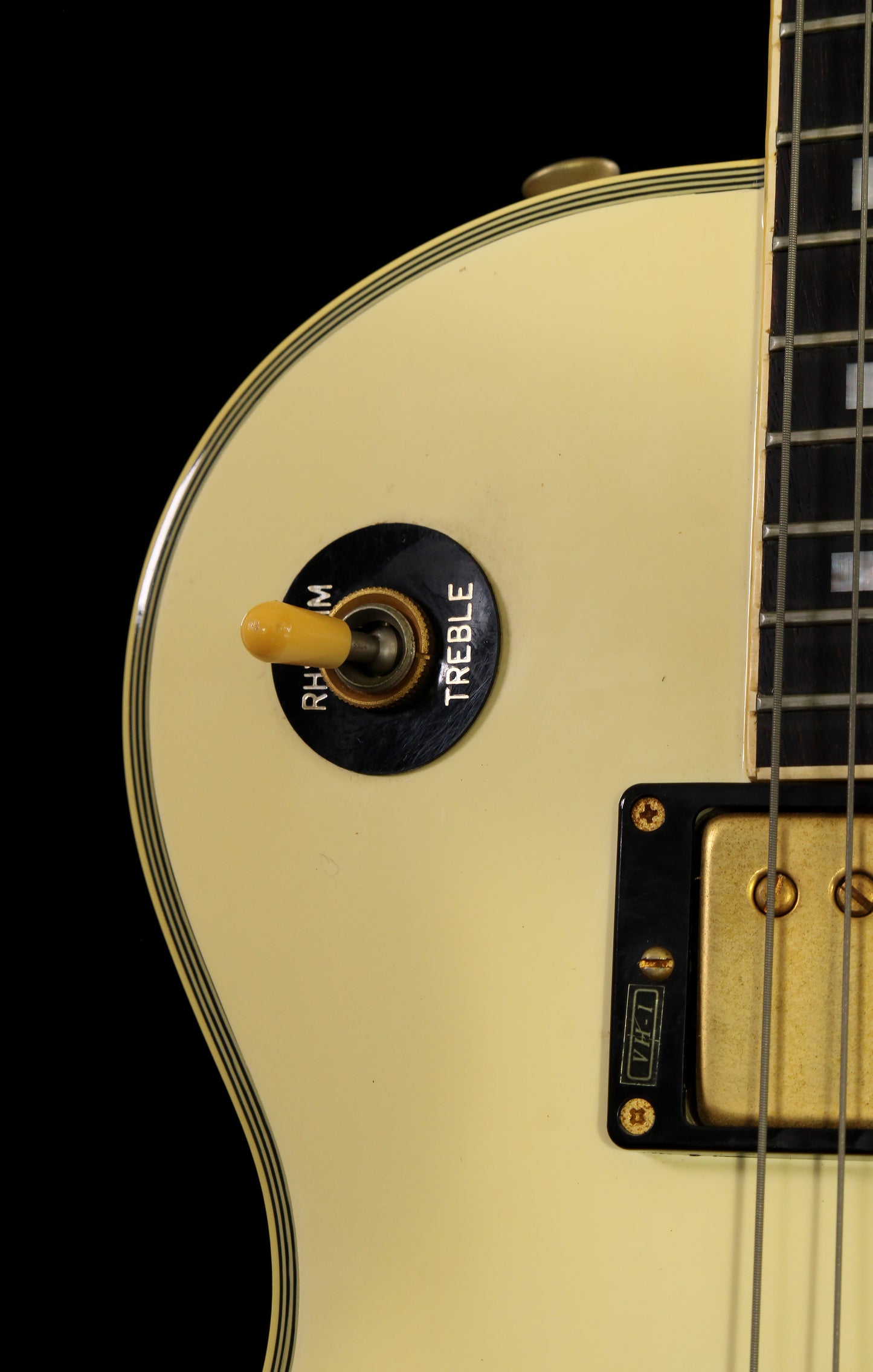 Burny RLC-70 Les Paul Custom MIJ Antique White