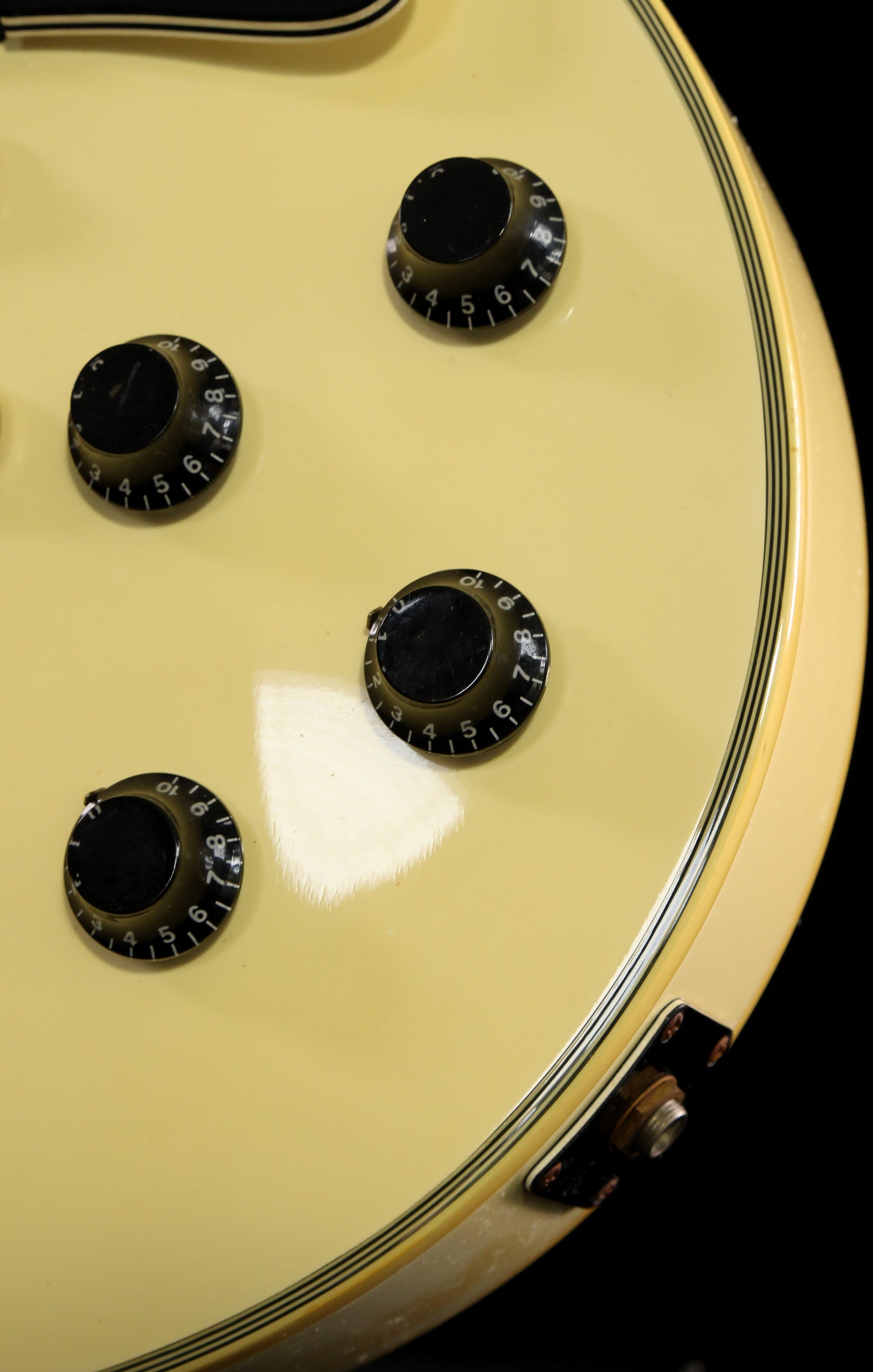 Burny RLC-70 Les Paul Custom MIJ Antique White