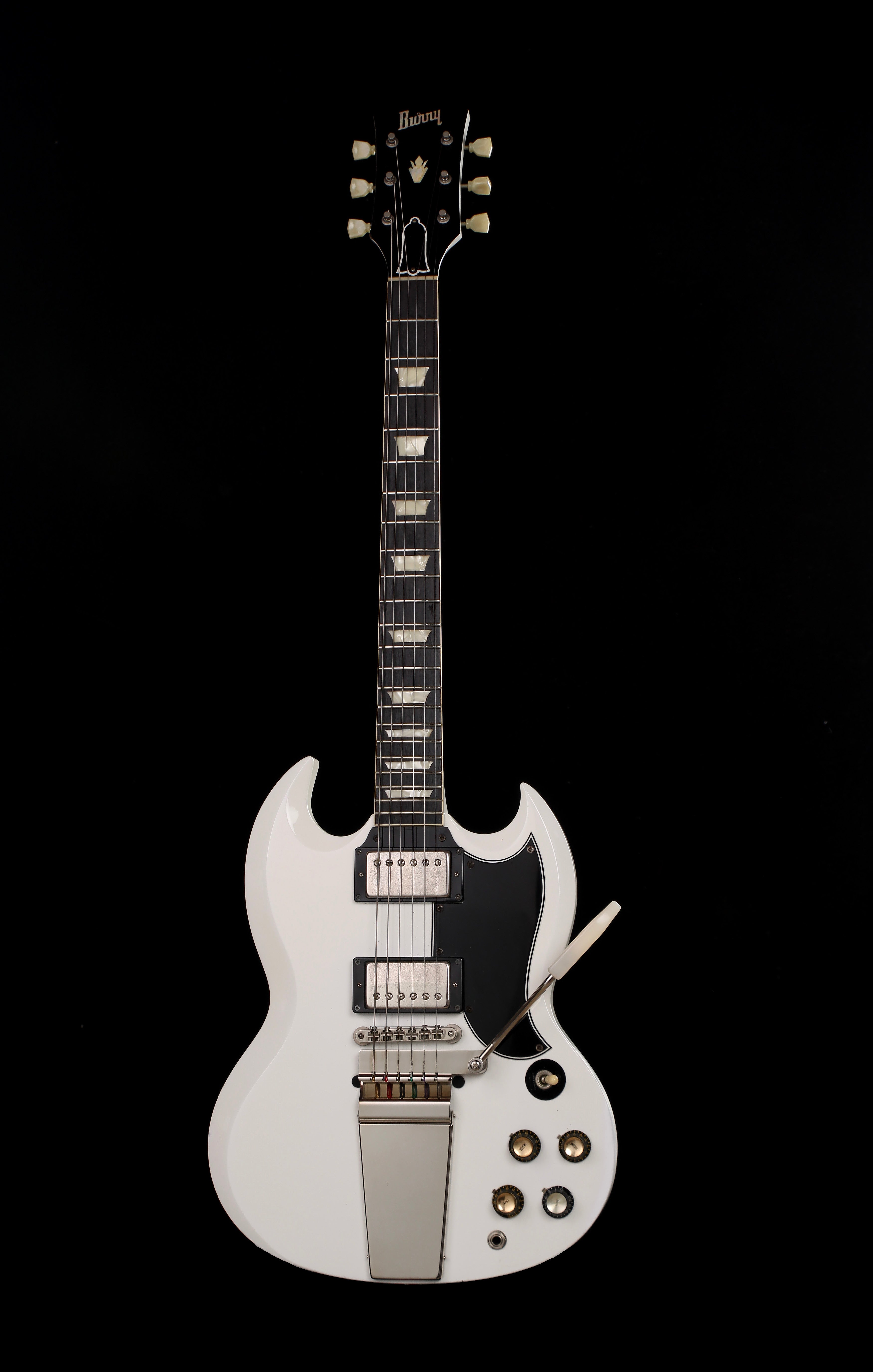 Burny RSG-75 Revival Series SG Cream White MIJ – Soul Drifter Guitars