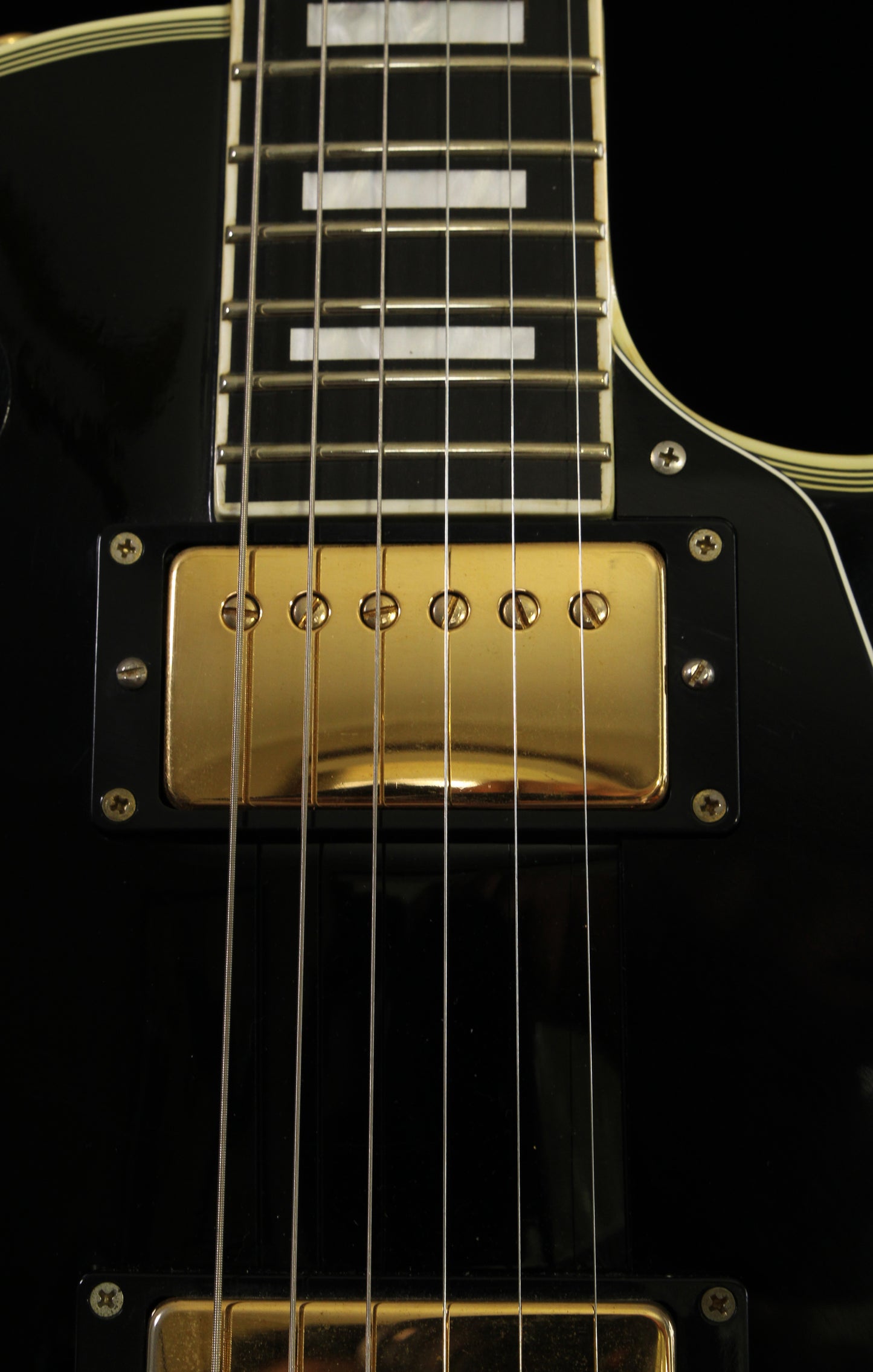 Edwards by ESP E-LP-130CD Les Paul Custom Ebony