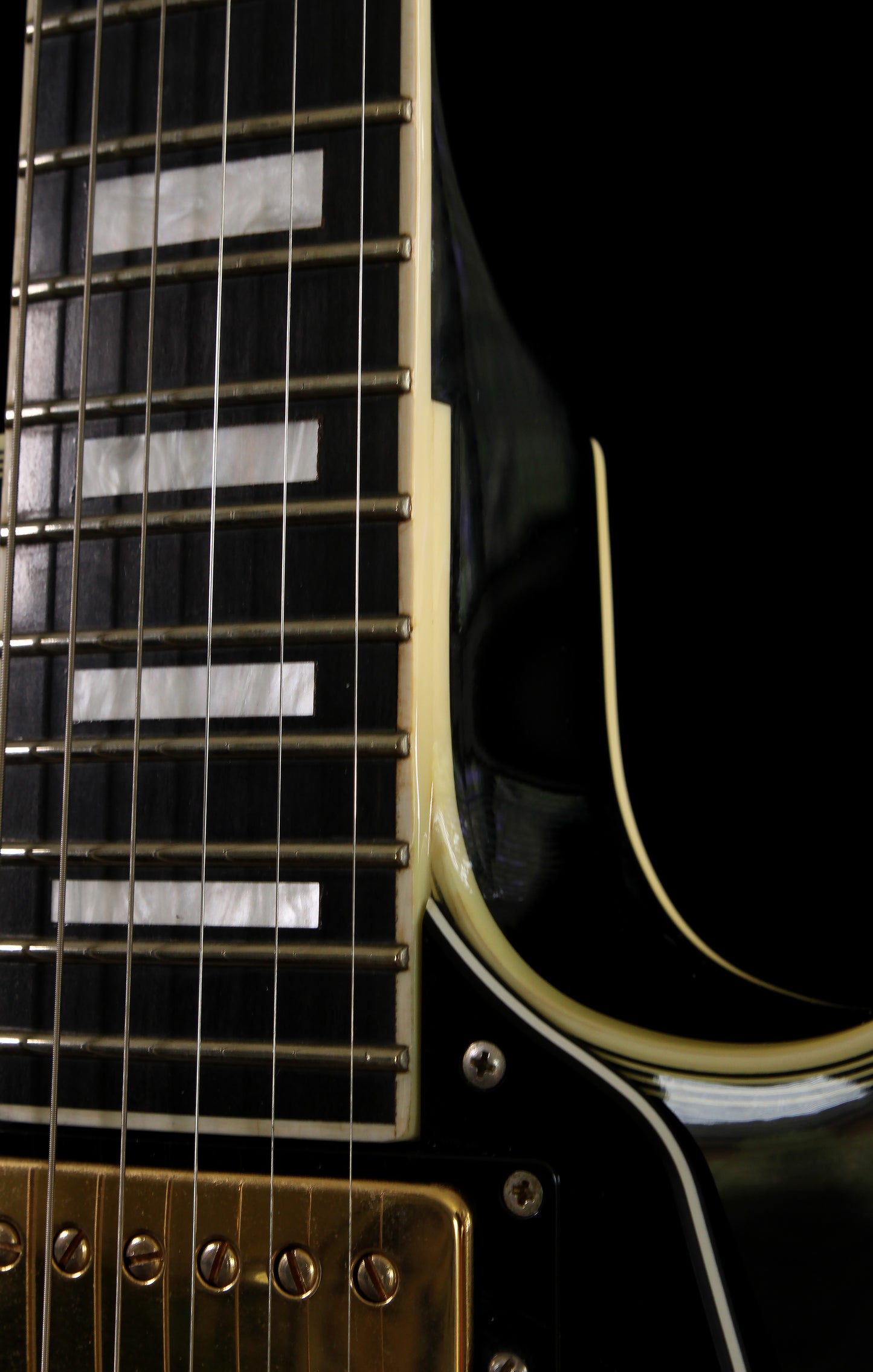 Edwards by ESP E-LP-130CD Les Paul Custom Ebony