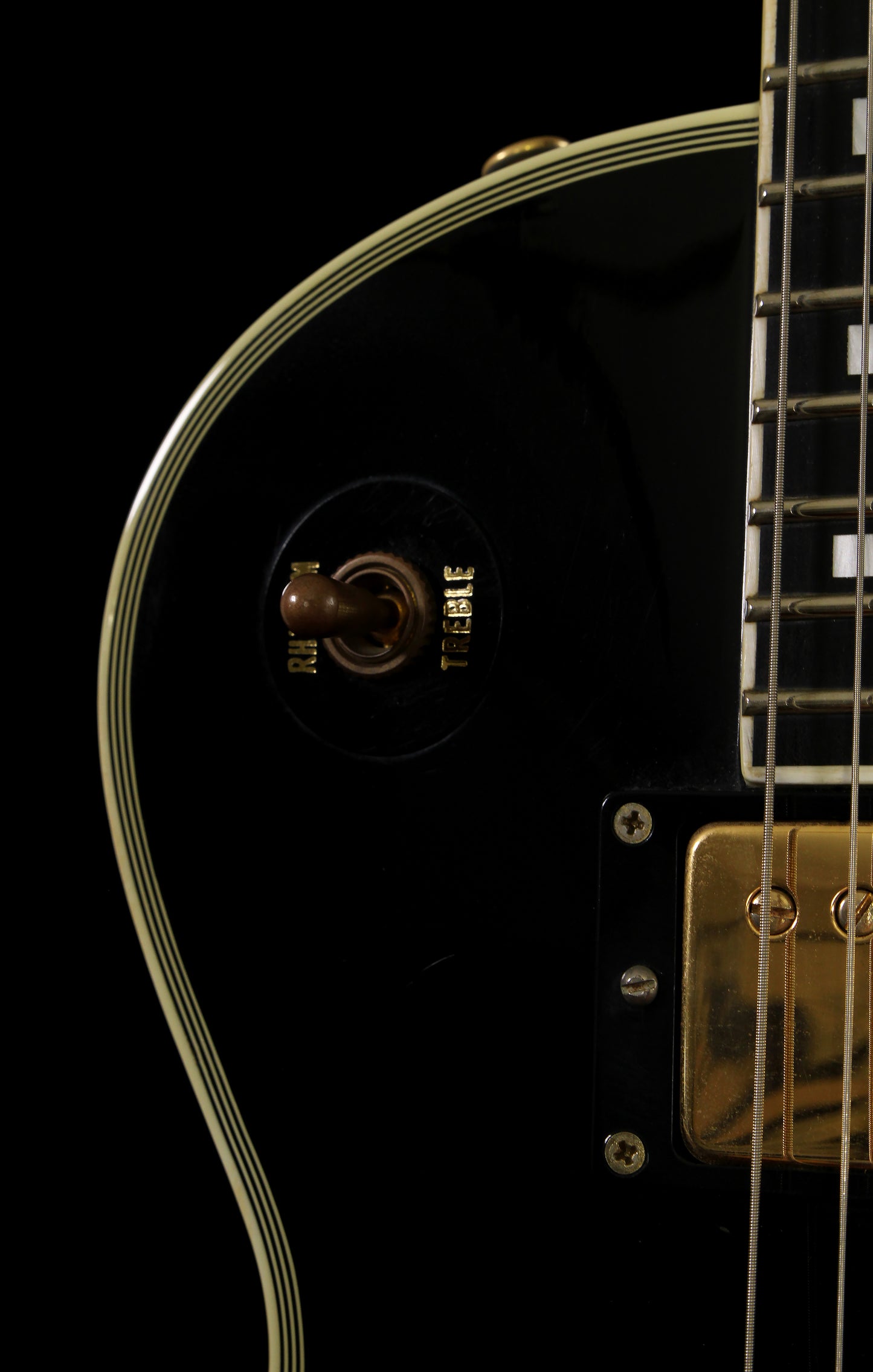 Edwards by ESP E-LP-130CD Les Paul Custom Ebony