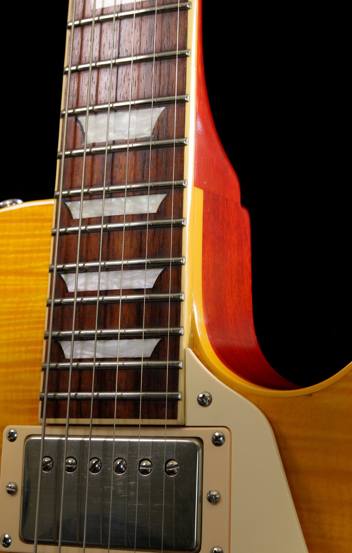 Edwards by ESP E-LP-90 LTD Flamed Trans Amber Flamed Trans Amber