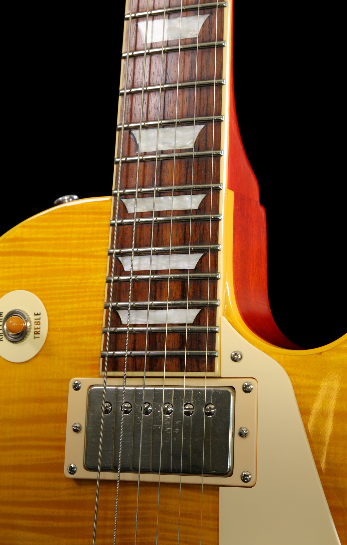 Edwards by ESP E-LP-90 LTD Flamed Trans Amber Flamed Trans Amber