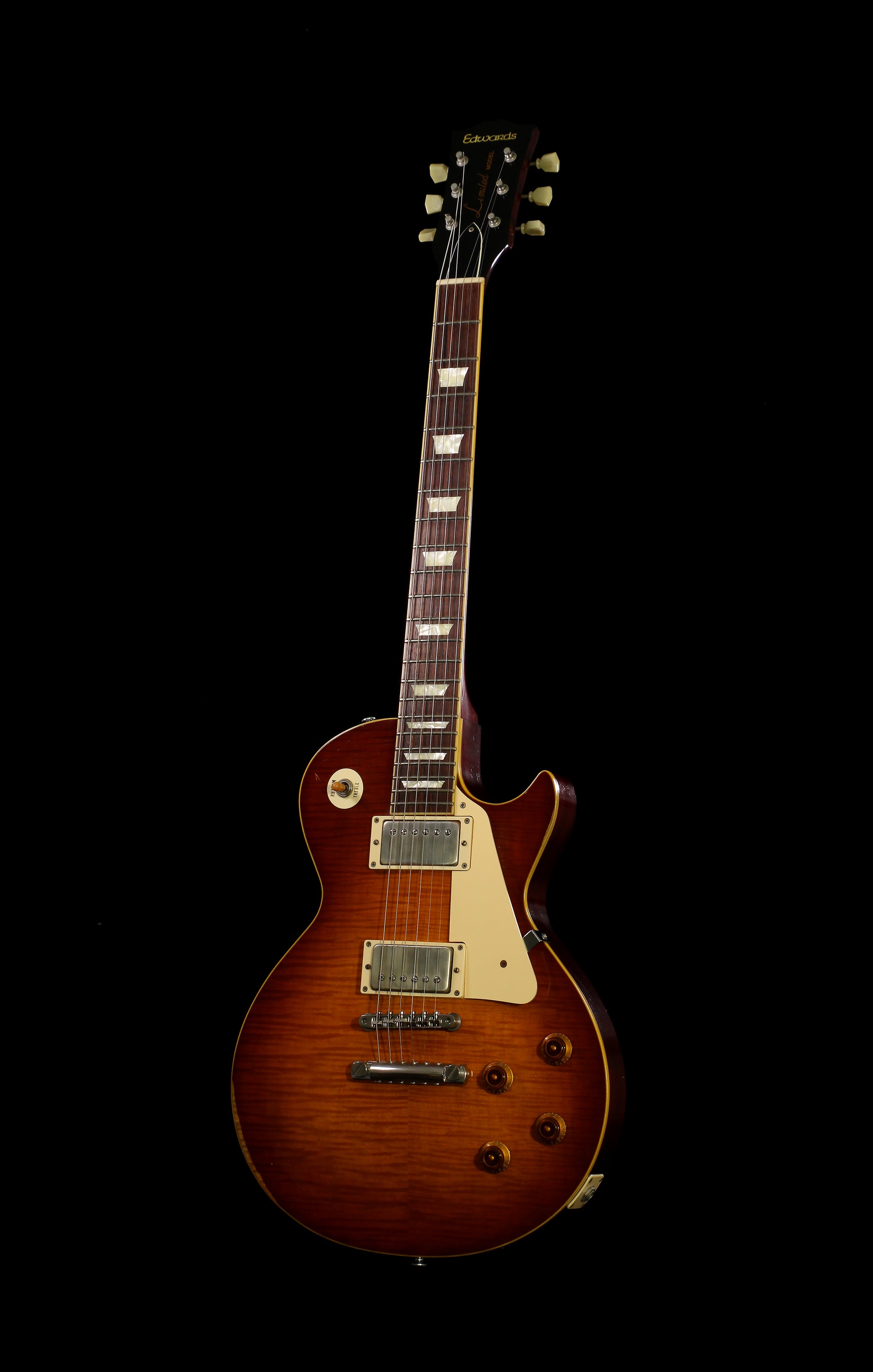 Edwards by ESP E-LP-135 ALS/RE Les Paul Standard Tobacco Sunburst 2007 Seymour Duncan Antiquity Pickups