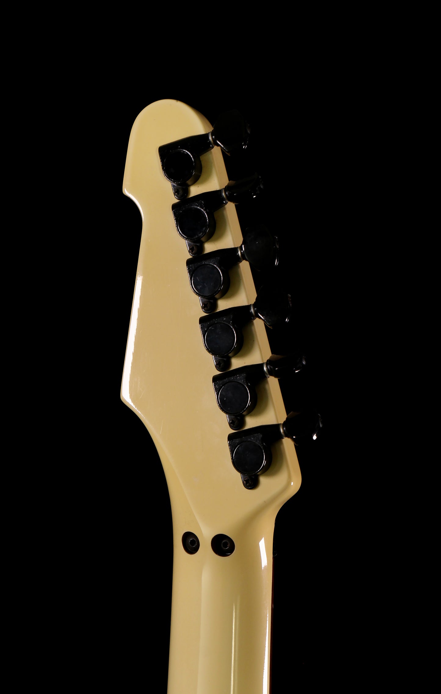 ESP Modded Dinky White Seymour Duncan Van Zandt Pickups Original Floyd Rose 1987
