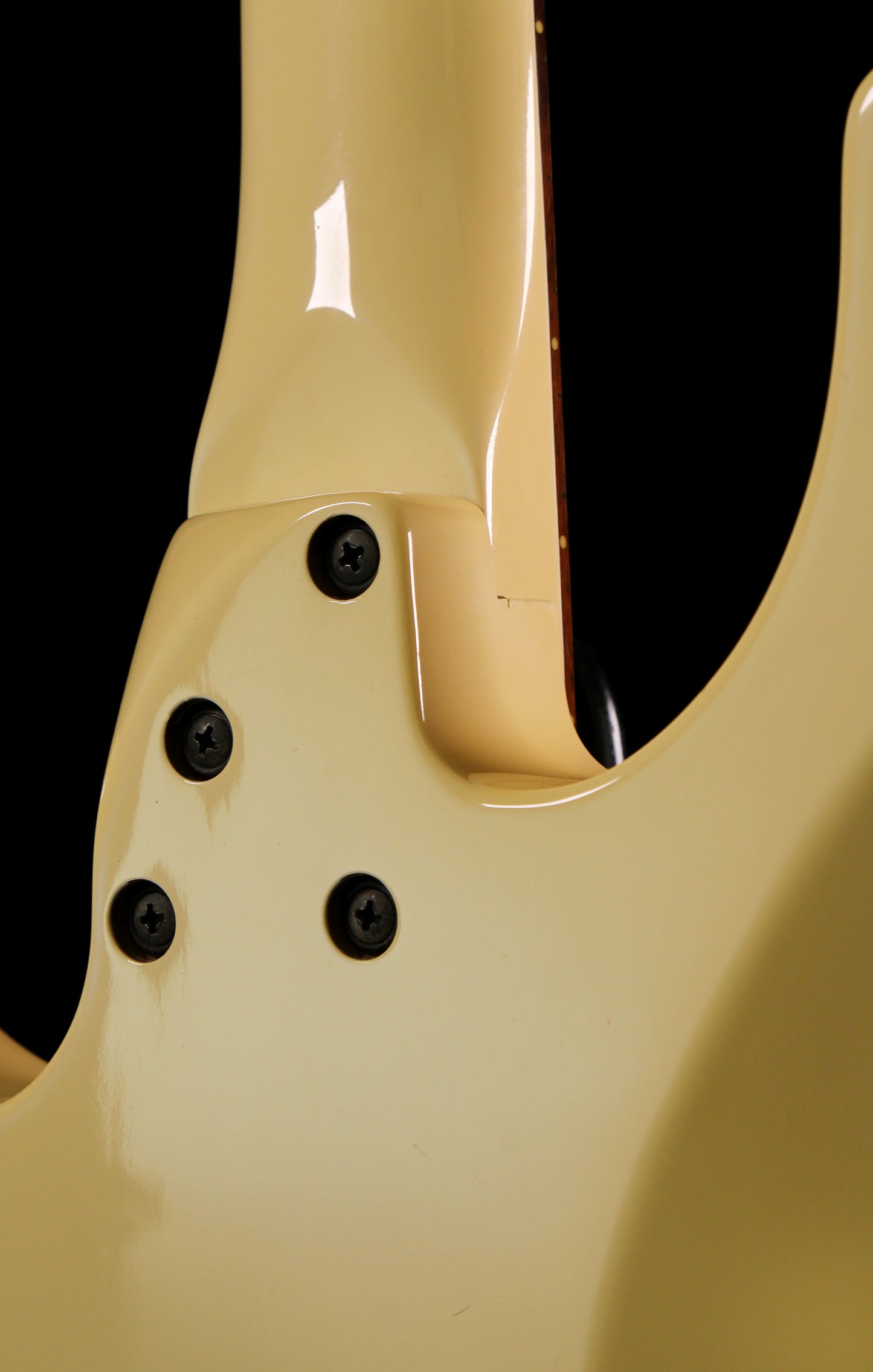 ESP Modded Dinky White Seymour Duncan Van Zandt Pickups Original Floyd Rose 1987