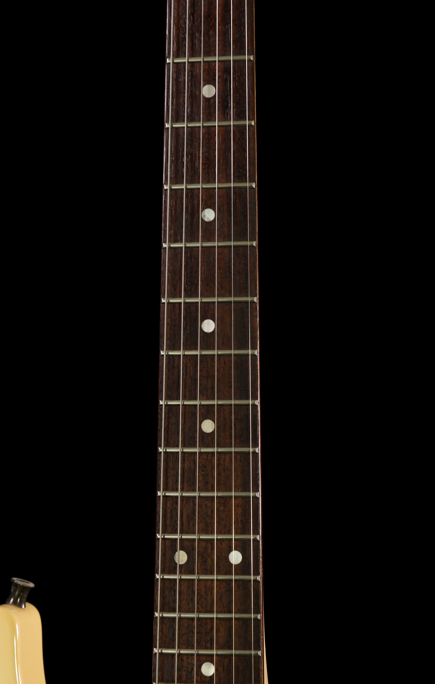 ESP Modded Dinky White Seymour Duncan Van Zandt Pickups Original Floyd Rose 1987