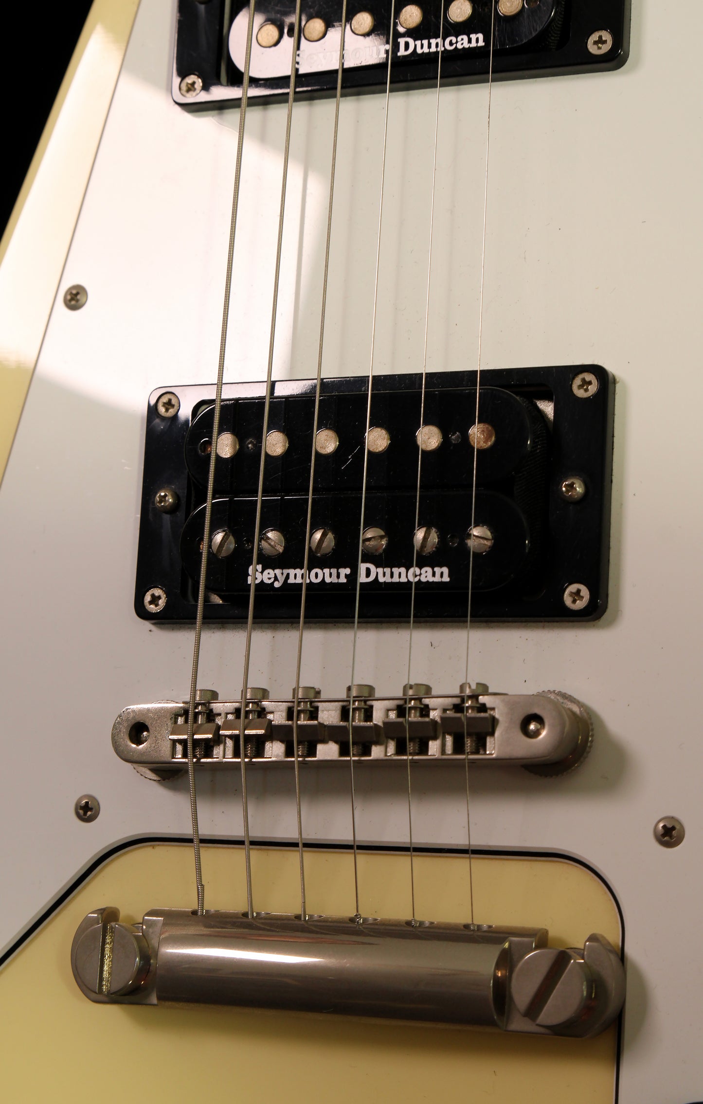 Edwards by ESP E-FV-120D Vintage White Seymour Duncan 2018