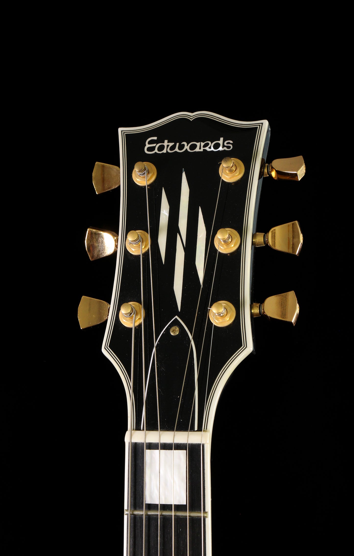 Edwards by ESP E-LP-92CD Les Paul Custom Ebony