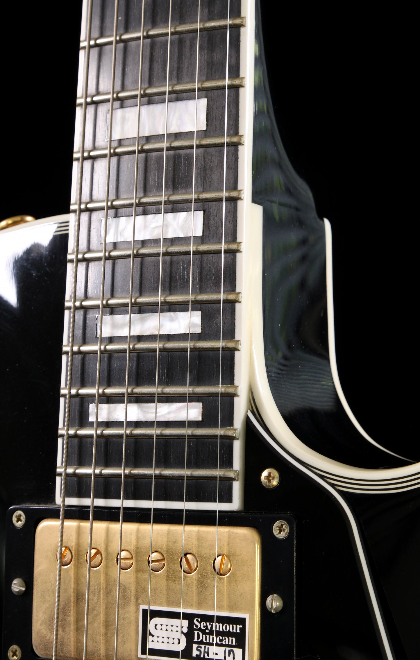 Edwards by ESP E-LP-92CD Les Paul Custom Ebony