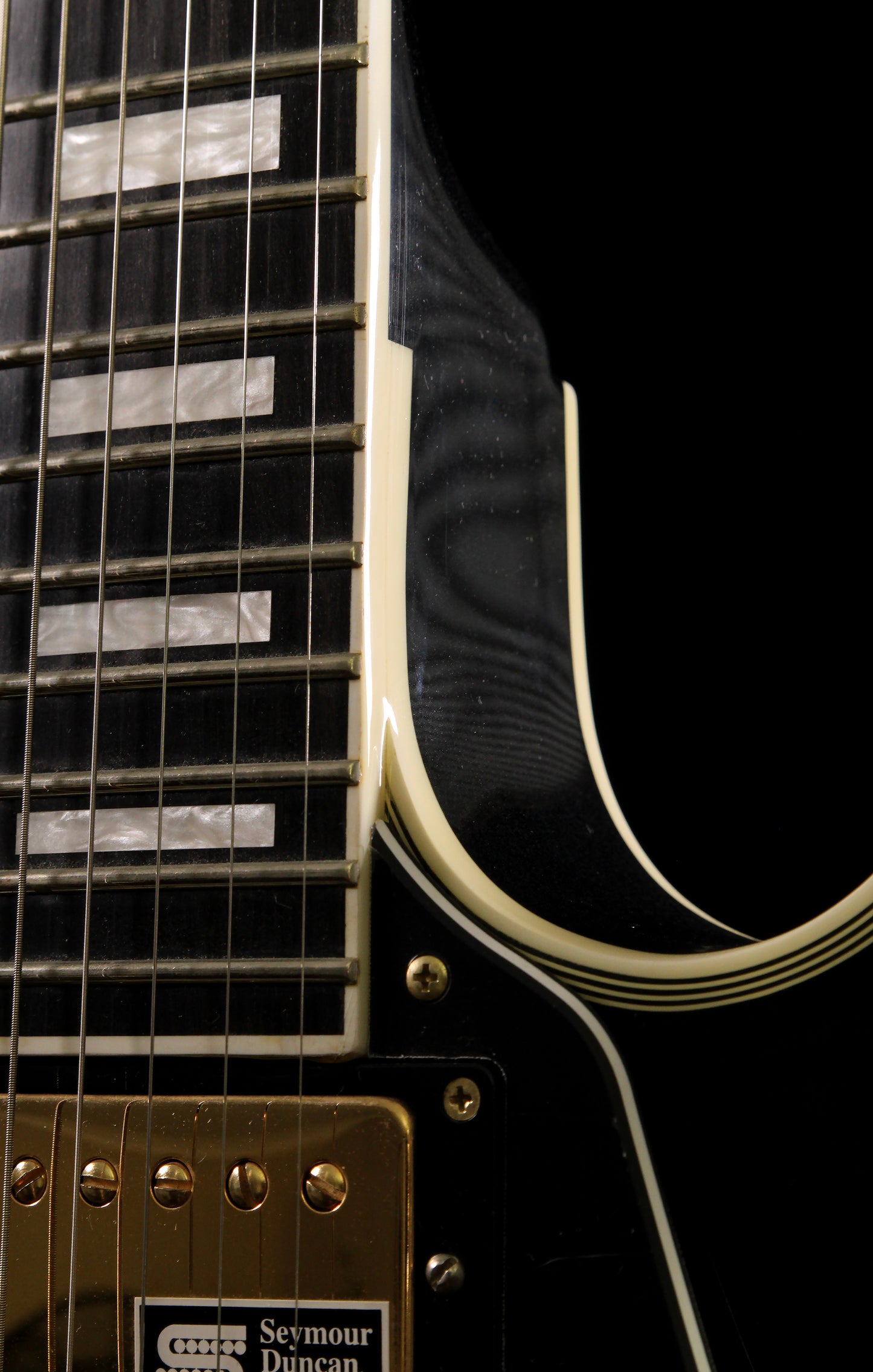 Edwards by ESP E-LP-92CD Les Paul Custom Ebony