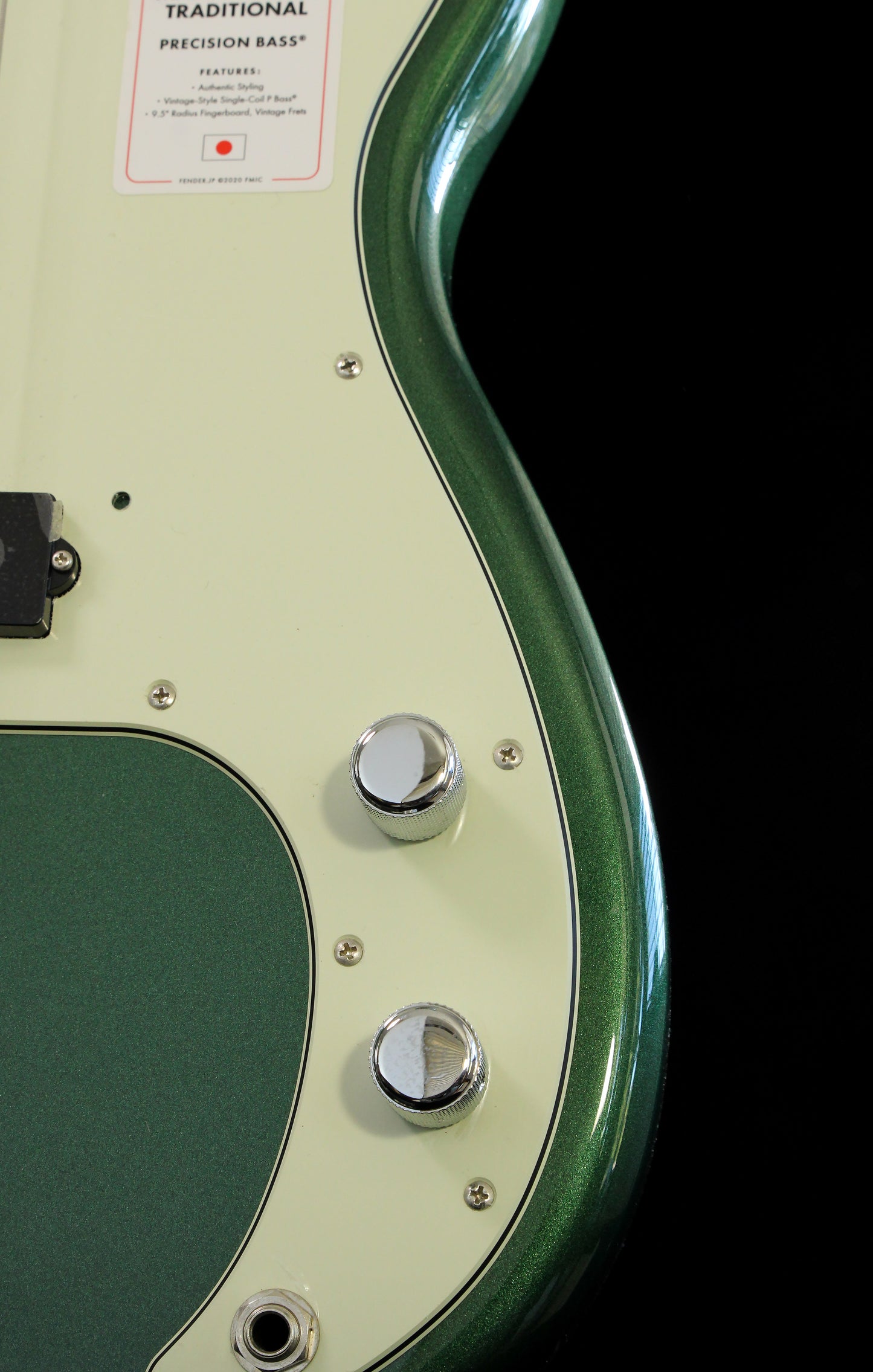 Fender Japan Traditional 60s Precision Bass Aged Sherwood Green Metallic 2023