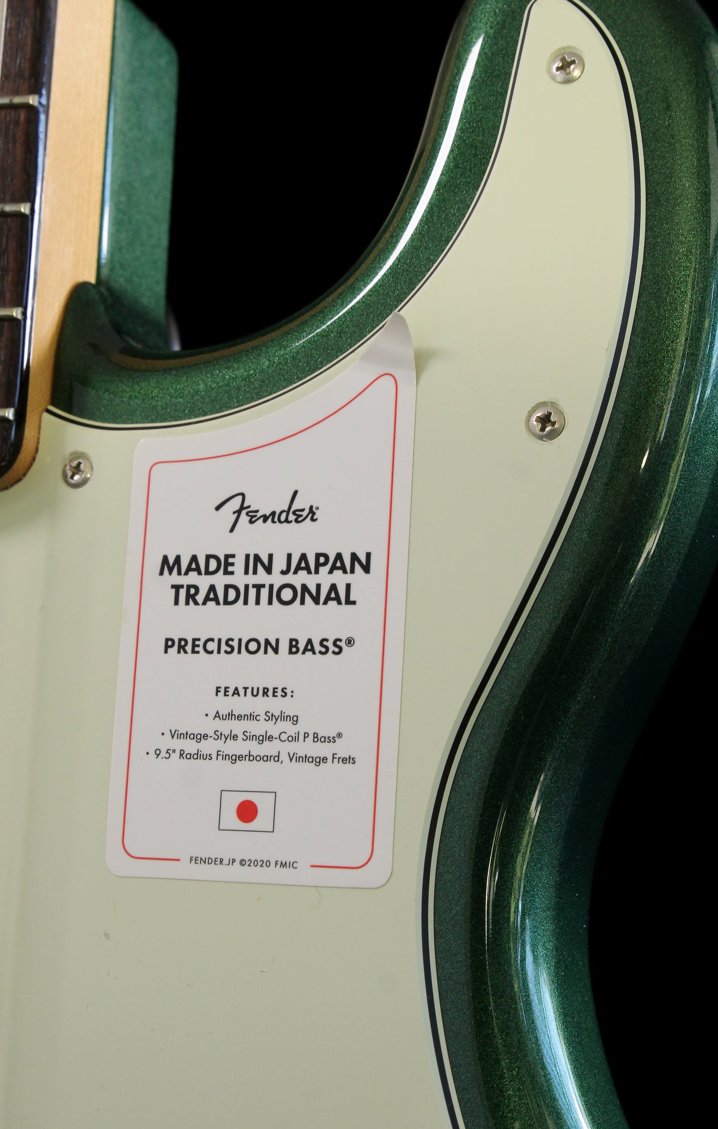 Fender Japan Traditional 60s Precision Bass Aged Sherwood Green Metallic 2023