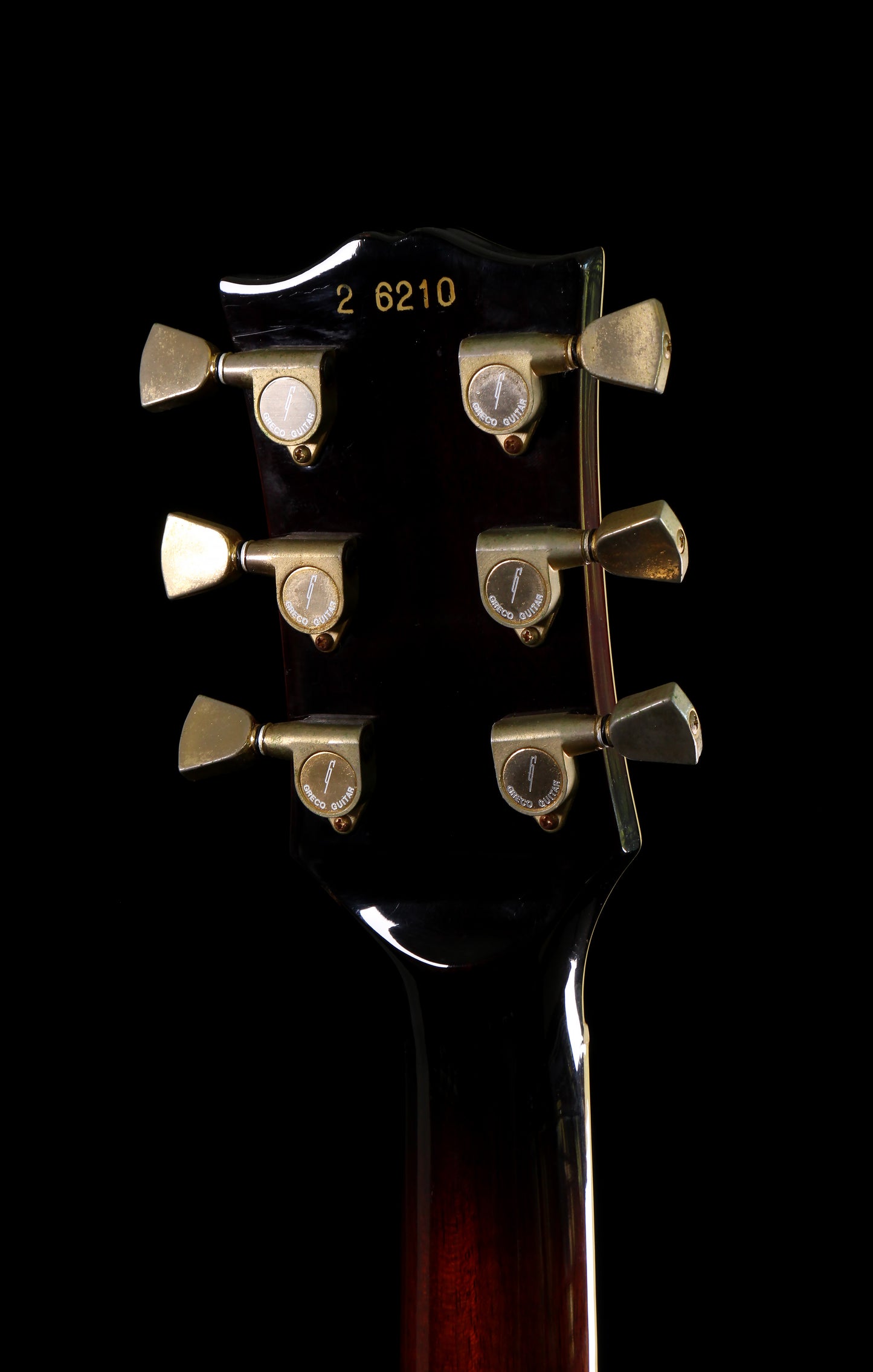 Greco EGC-600BS Super Real Lawsuit Les Paul Custom Tobacco Sunburst 1982