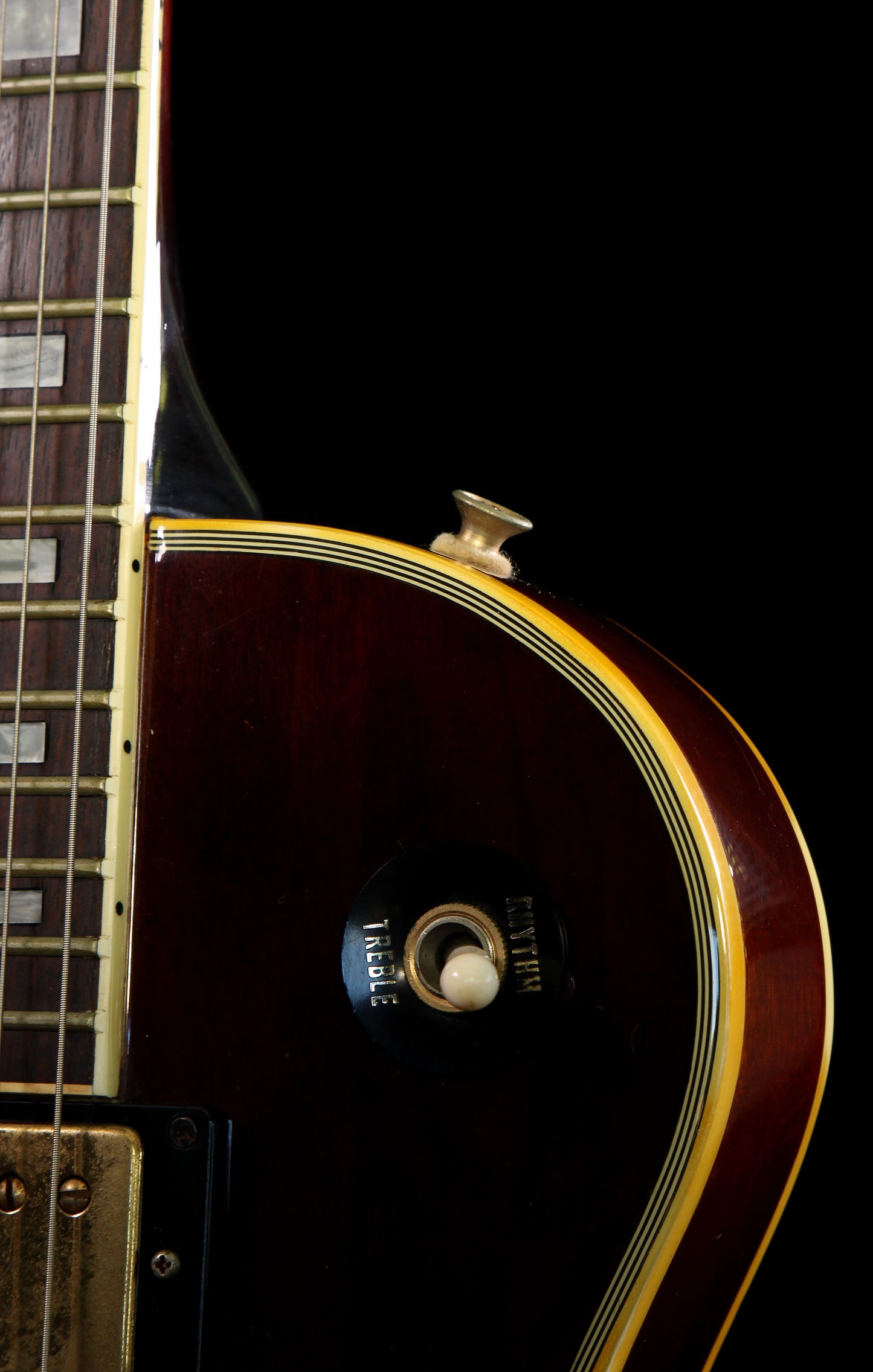 Greco EGC-600BS Super Real Lawsuit Les Paul Custom Tobacco Sunburst 1982