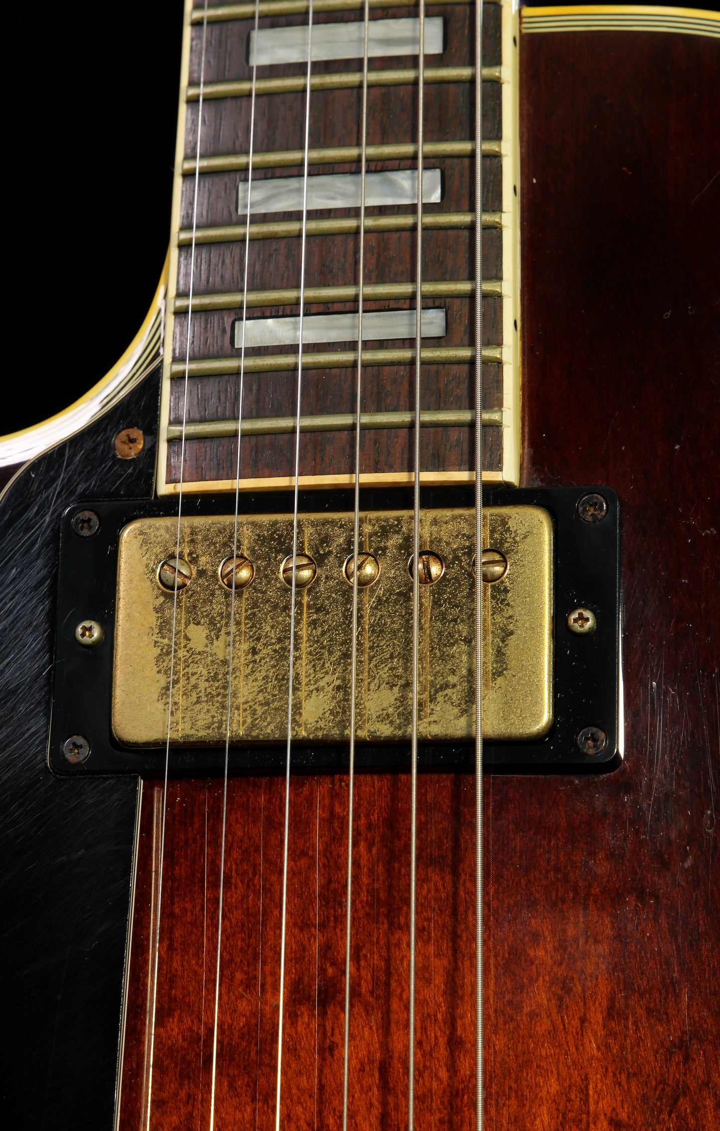 Greco EGC-600BS Super Real Lawsuit Les Paul Custom Tobacco Sunburst 1982