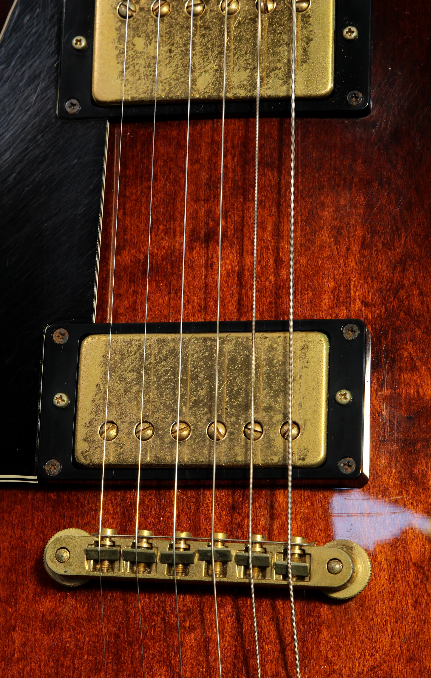 Greco EGC-600BS Super Real Lawsuit Les Paul Custom Tobacco Sunburst 1982