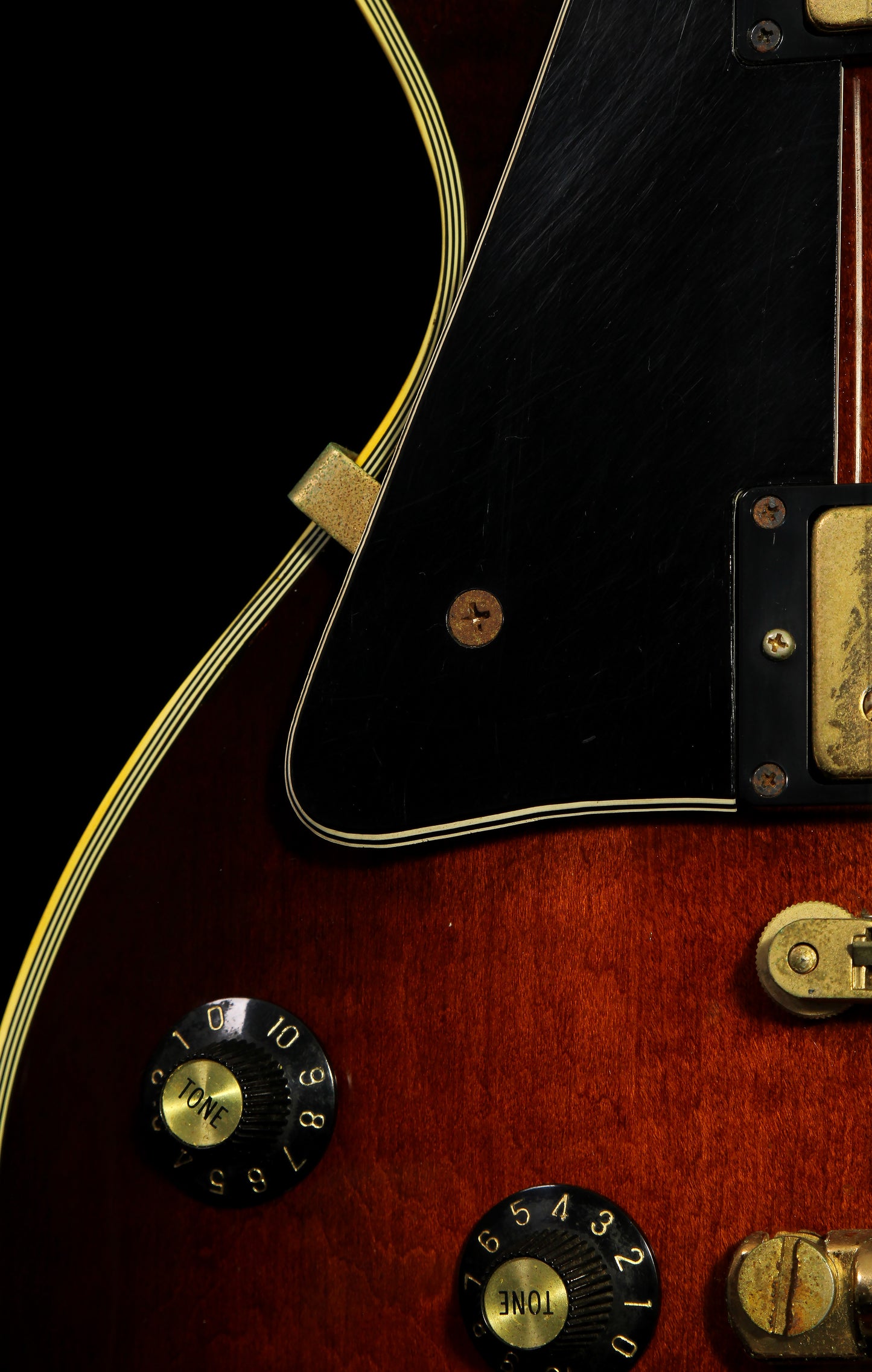 Greco EGC-600BS Super Real Lawsuit Les Paul Custom Tobacco Sunburst 1982