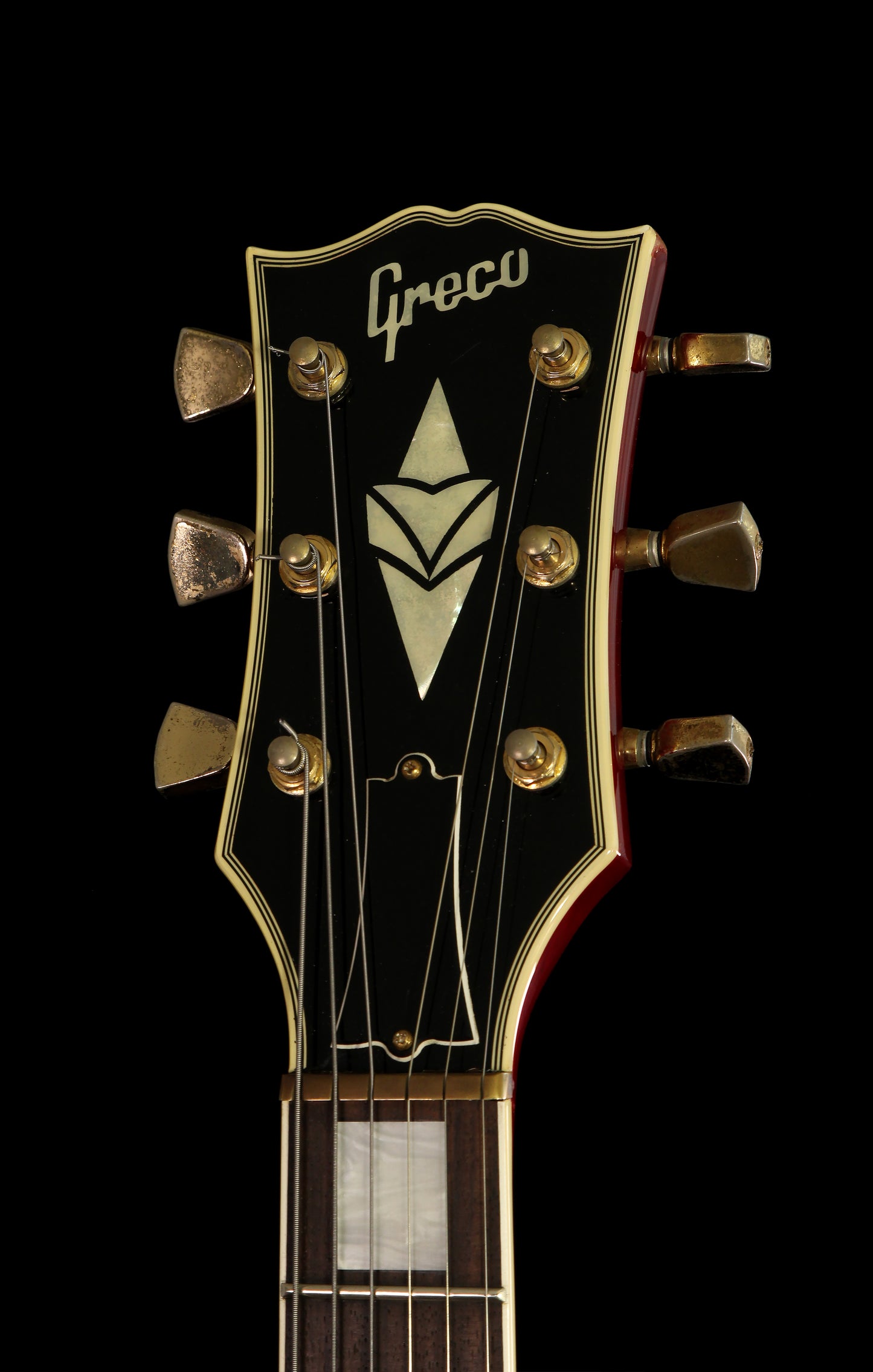 Greco EGC Les Paul Custom MIJ Transparent Wine Red 1987