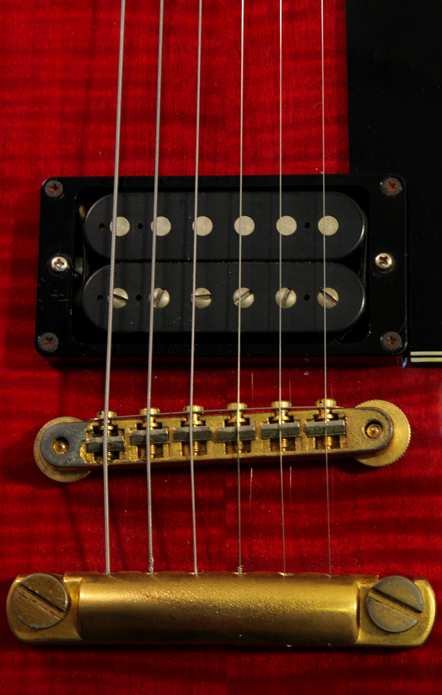 Greco EGC Les Paul Custom MIJ Transparent Wine Red 1987