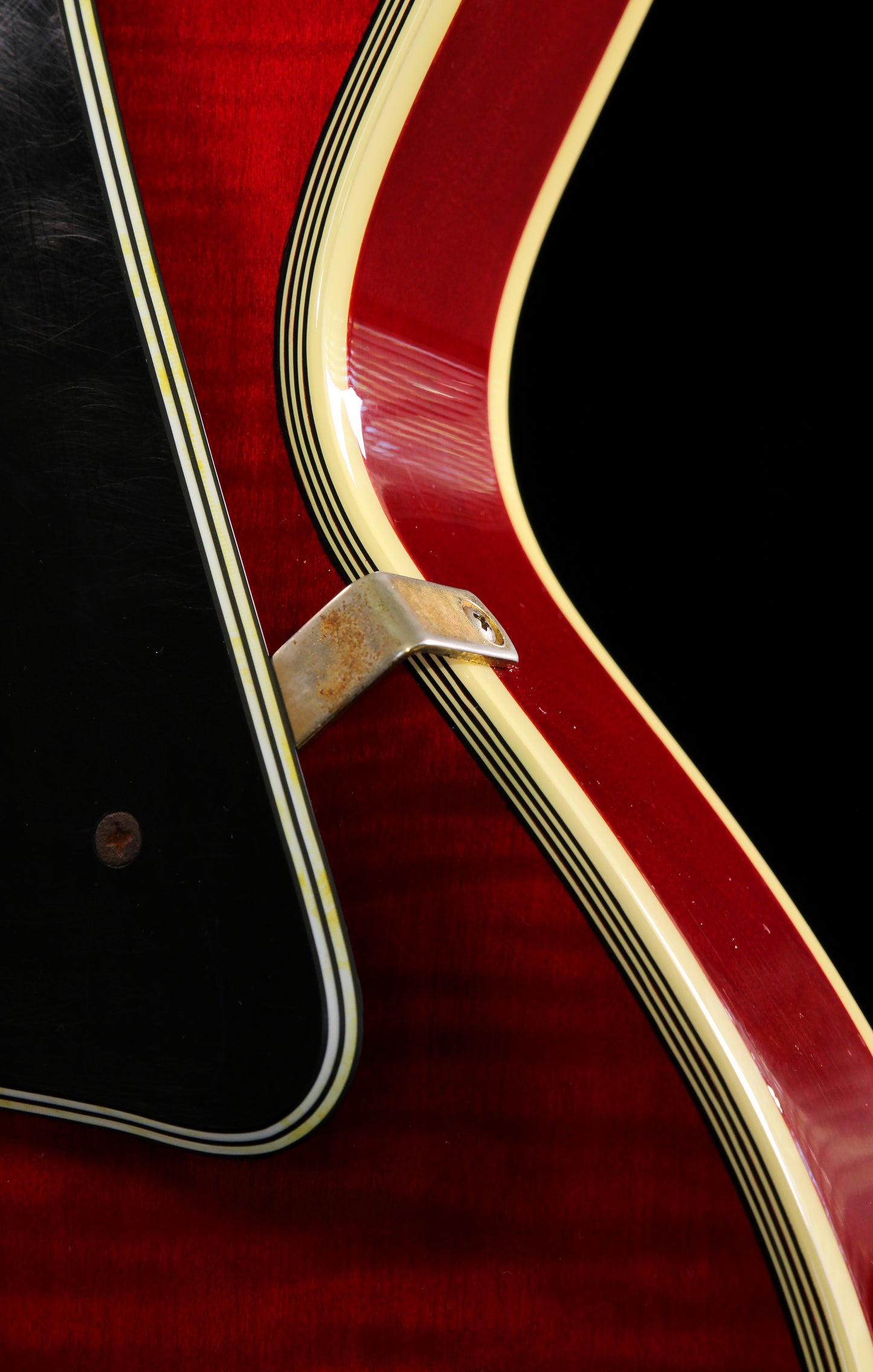 Greco EGC Les Paul Custom MIJ Transparent Wine Red 1987