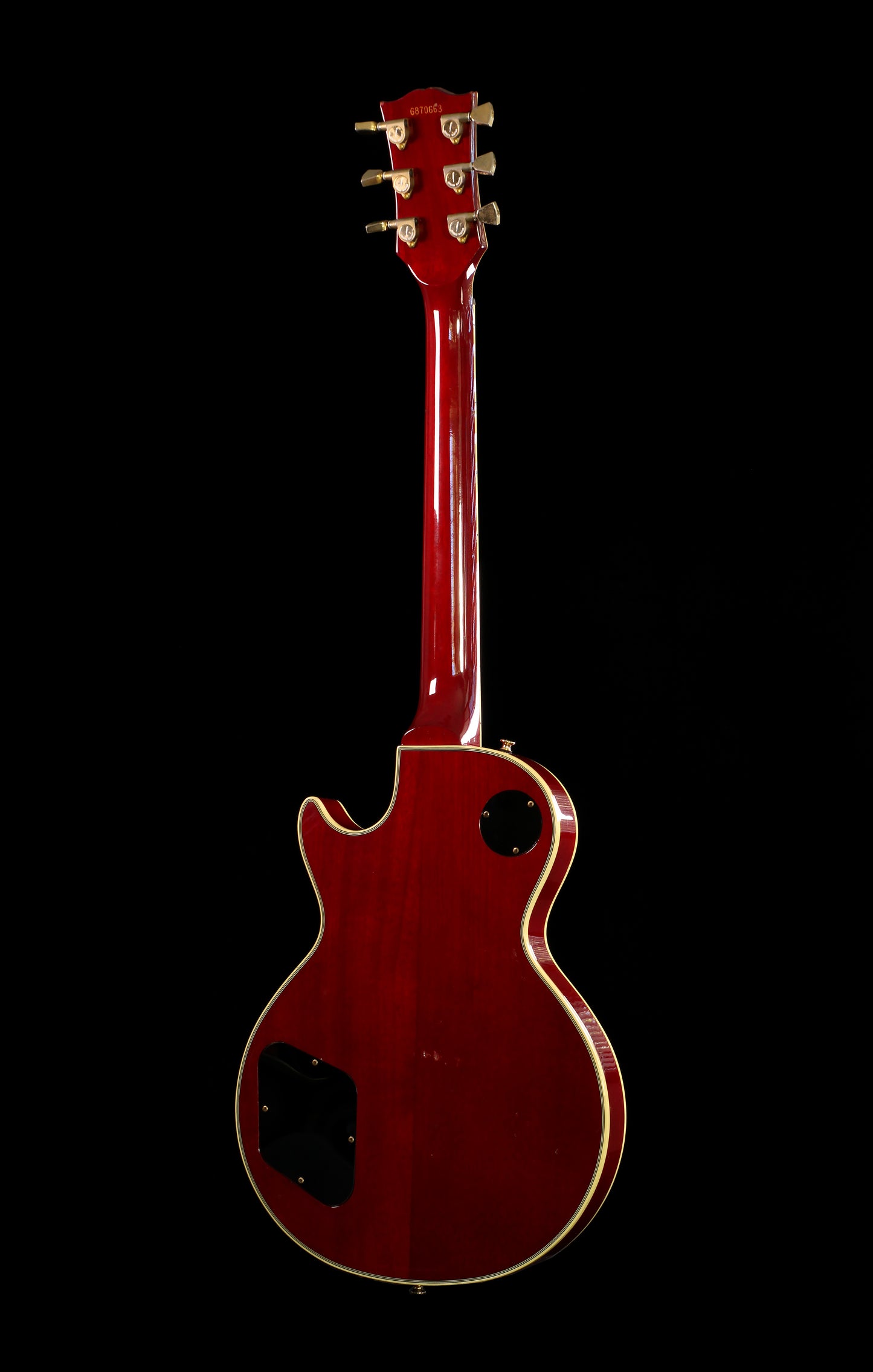 Greco EGC Les Paul Custom MIJ Transparent Wine Red 1987