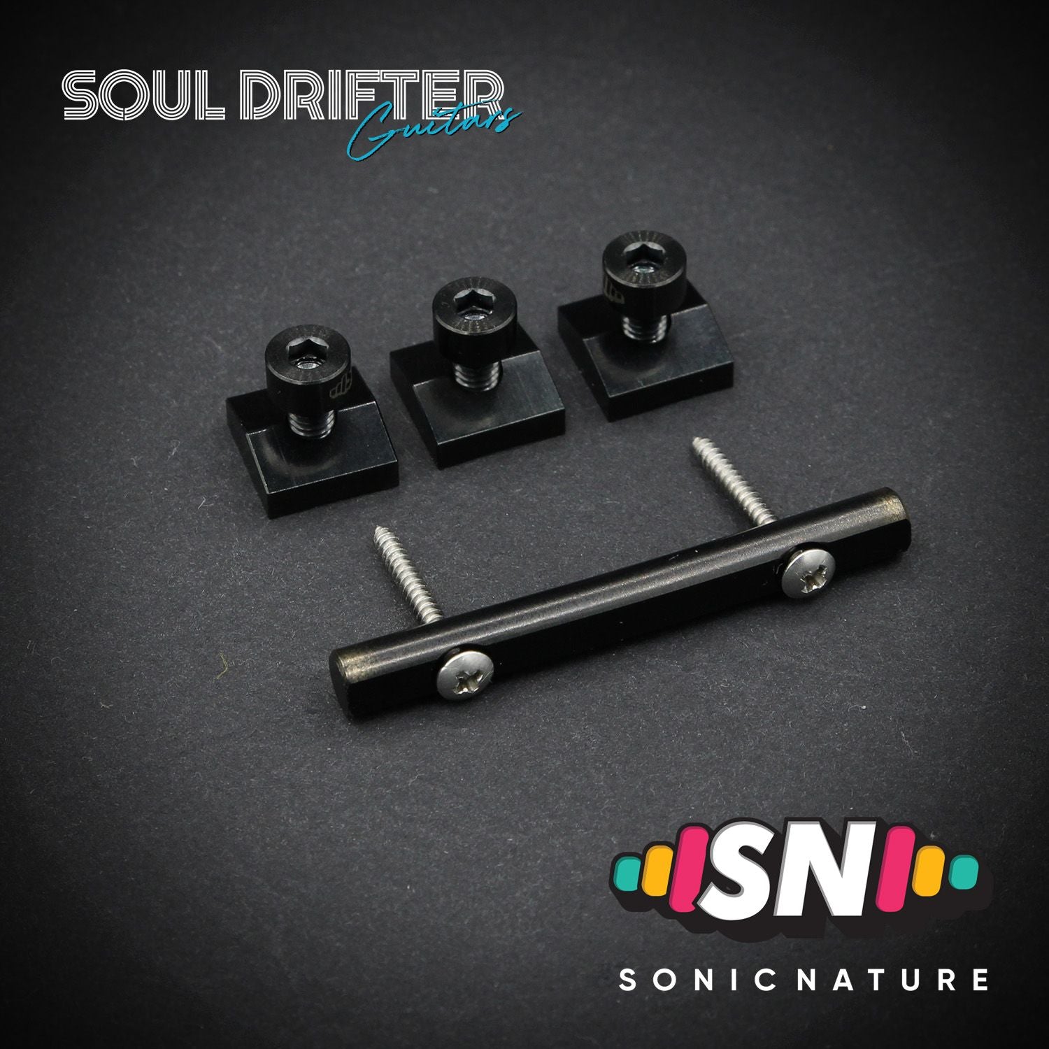 Sonic Nature GR5 Titanium Headstock Pack - Black