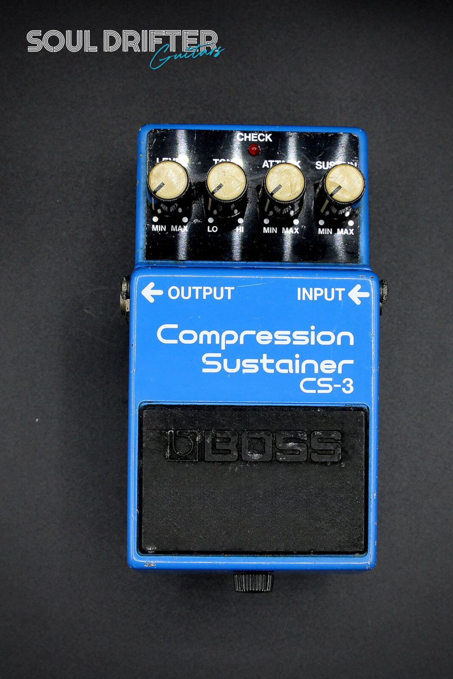 Boss CS-3 Compression Sustainer (Made in Japan) – Soul Drifter Guitars Boss CS-3 Compression Sustainer (Made in Japan) – Soul Drifter Guitars