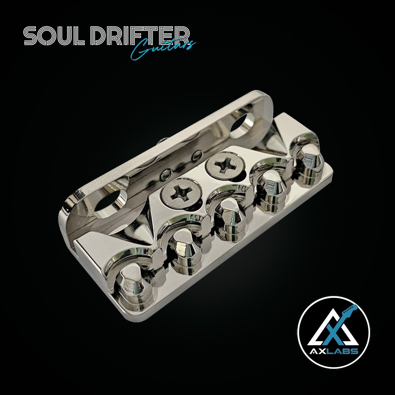 thumbnail image 2 of AxLabs Tone Claw Locking Spring Claw (Nickel Finish) - Solid Brass Replacement For Guitar Tremolo Systems 2 of 12