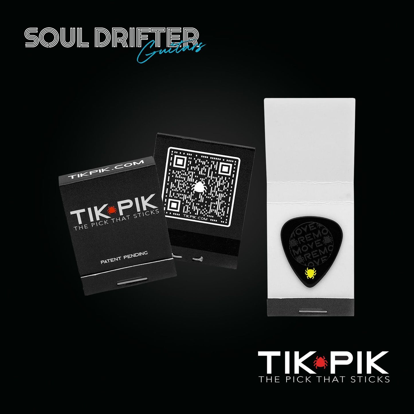 TIK PIK Matchbook 3-Pack - Multi-Pack