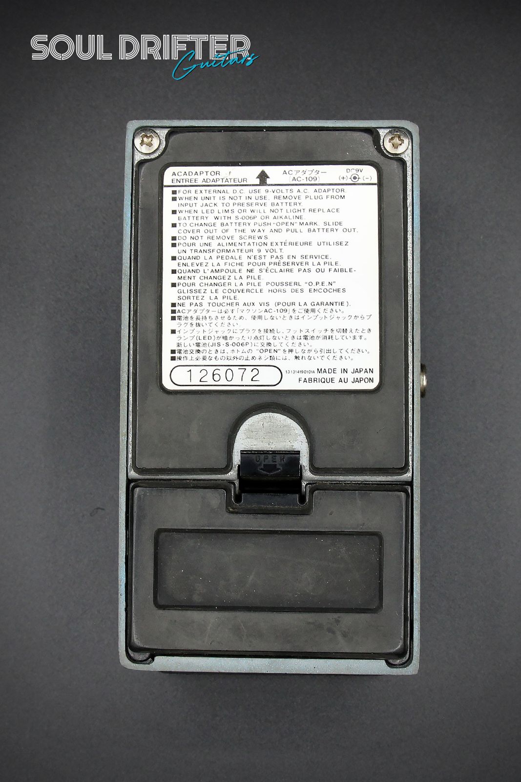 Maxon SM-01 Super Metal (Made in Japan)