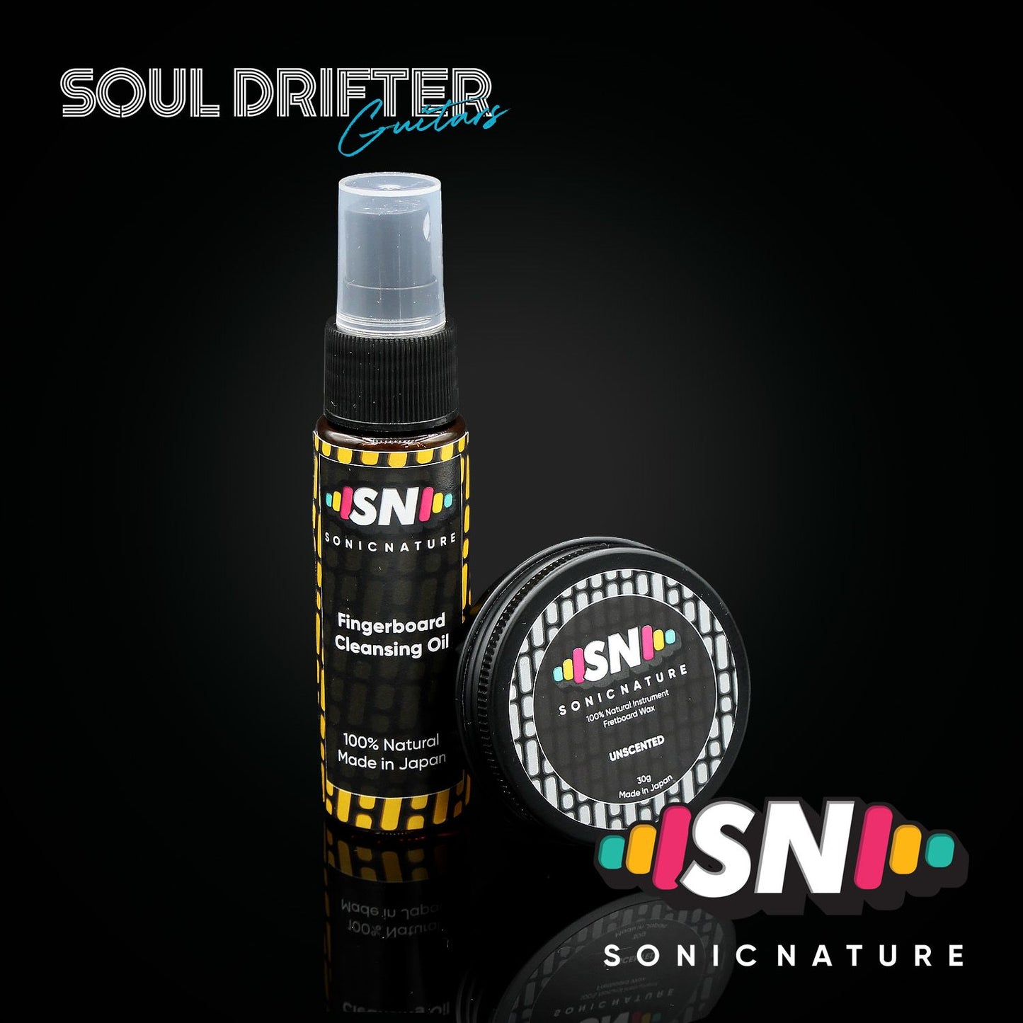 Sonic Nature Fretboard Cleansing and Conditioning Care Set