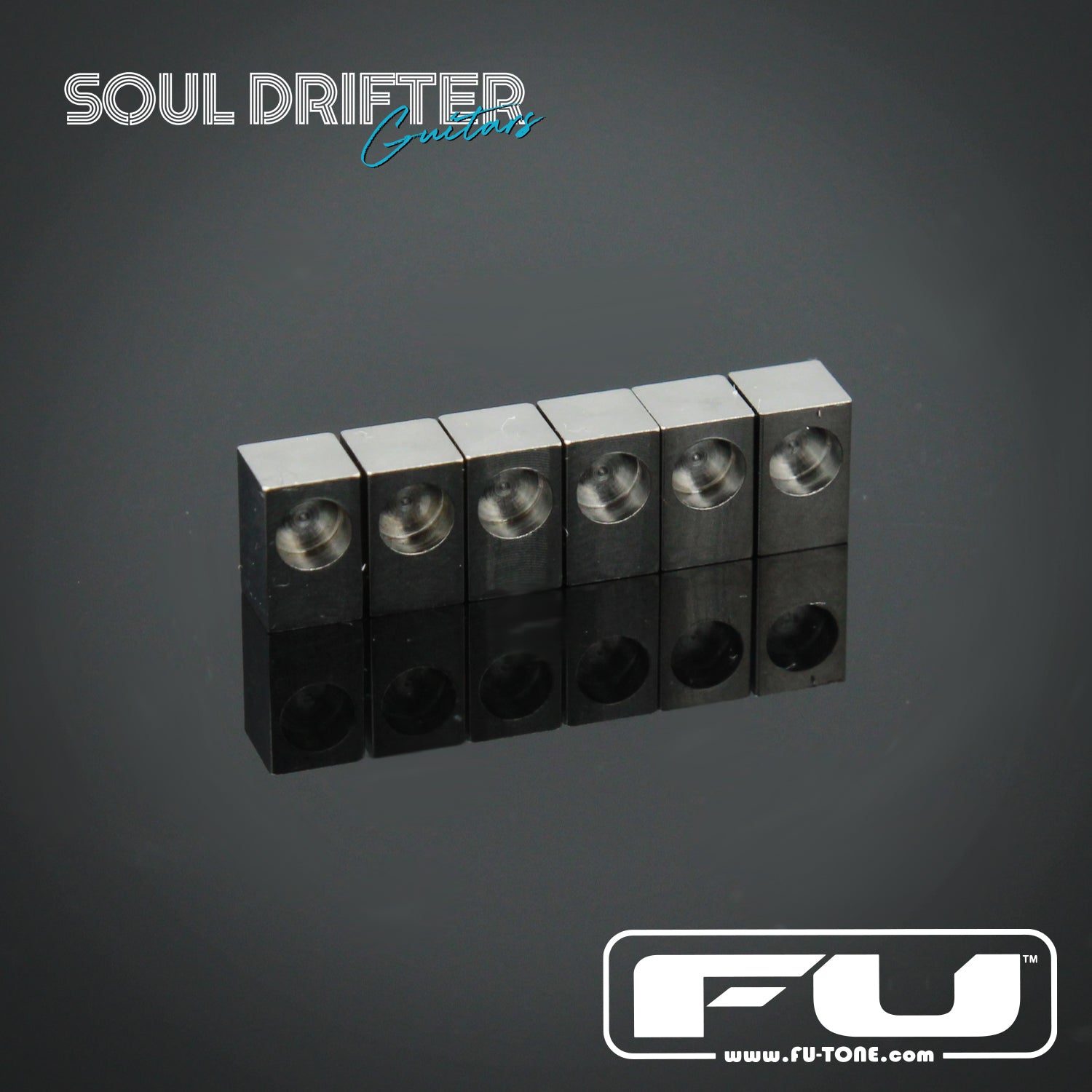 FU-Tone Titanium Saddle Insert Set (6 string)