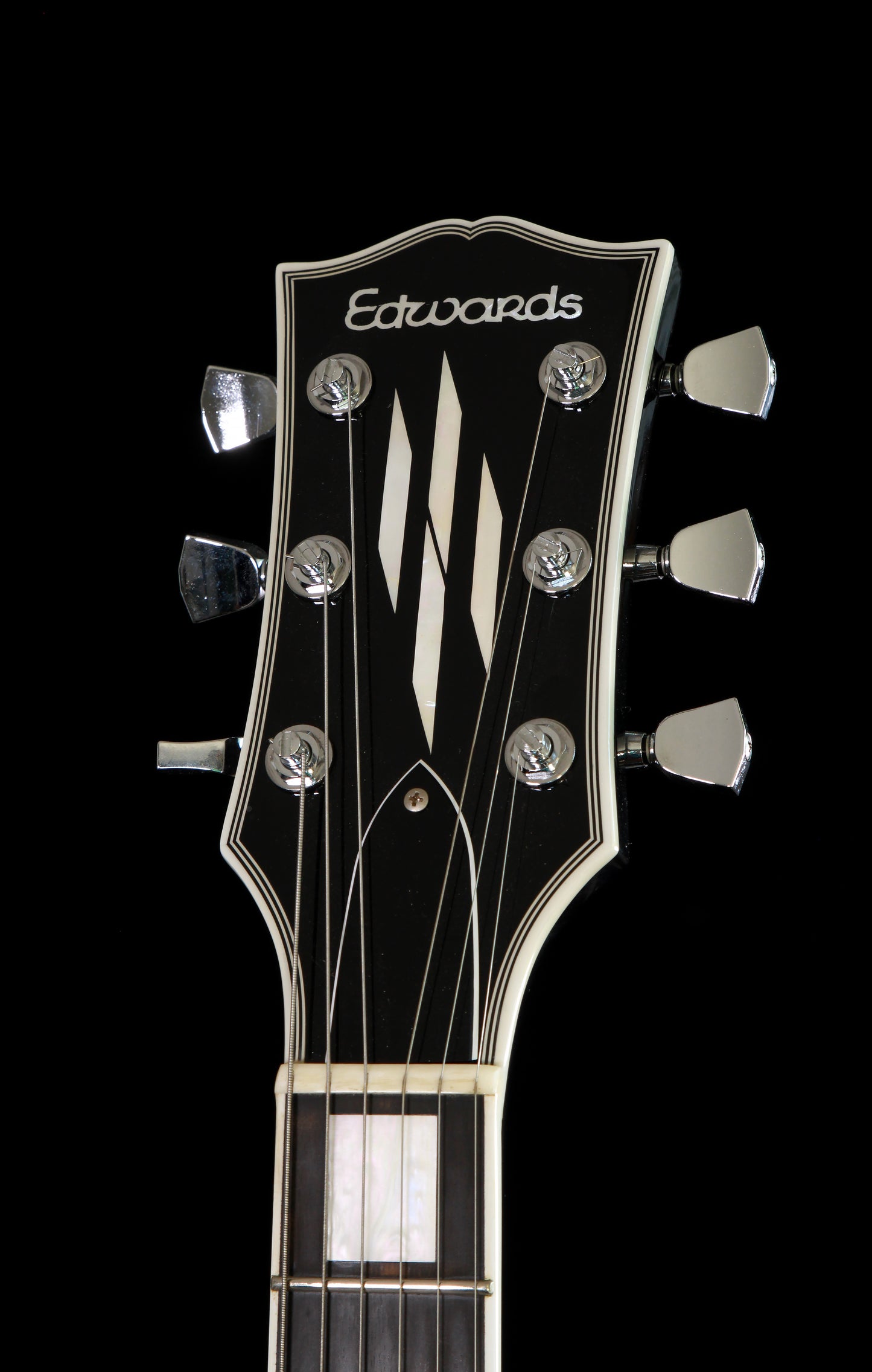 Edwards by ESP E-LP-130CD JS John Sykes Ebony Seymour Duncan
