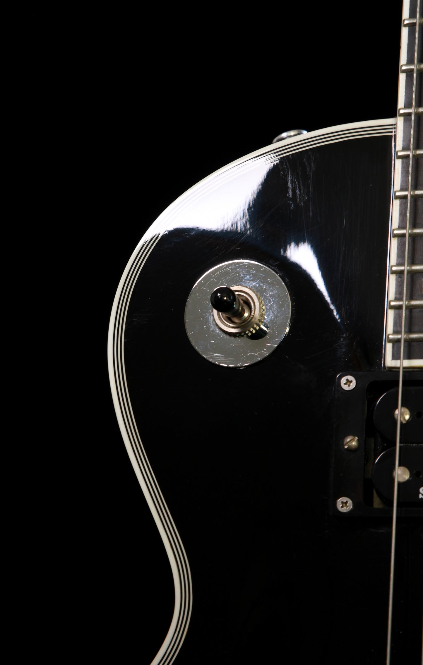 Edwards by ESP E-LP-130CD JS John Sykes Ebony Seymour Duncan