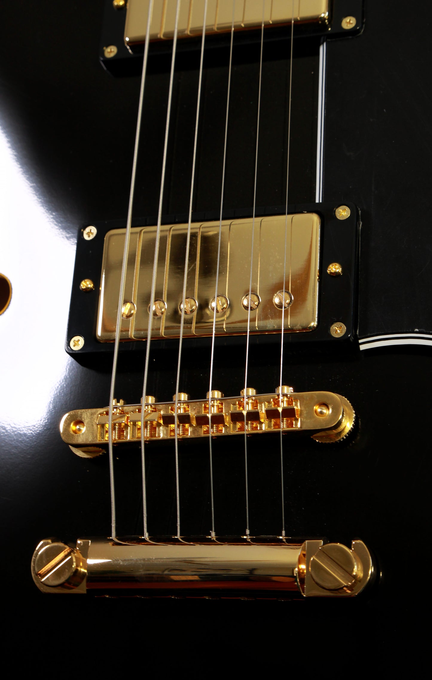 Products Edwards by ESP E-SA-180LTC ES-335 Ebony/Black Lacquer Finish
