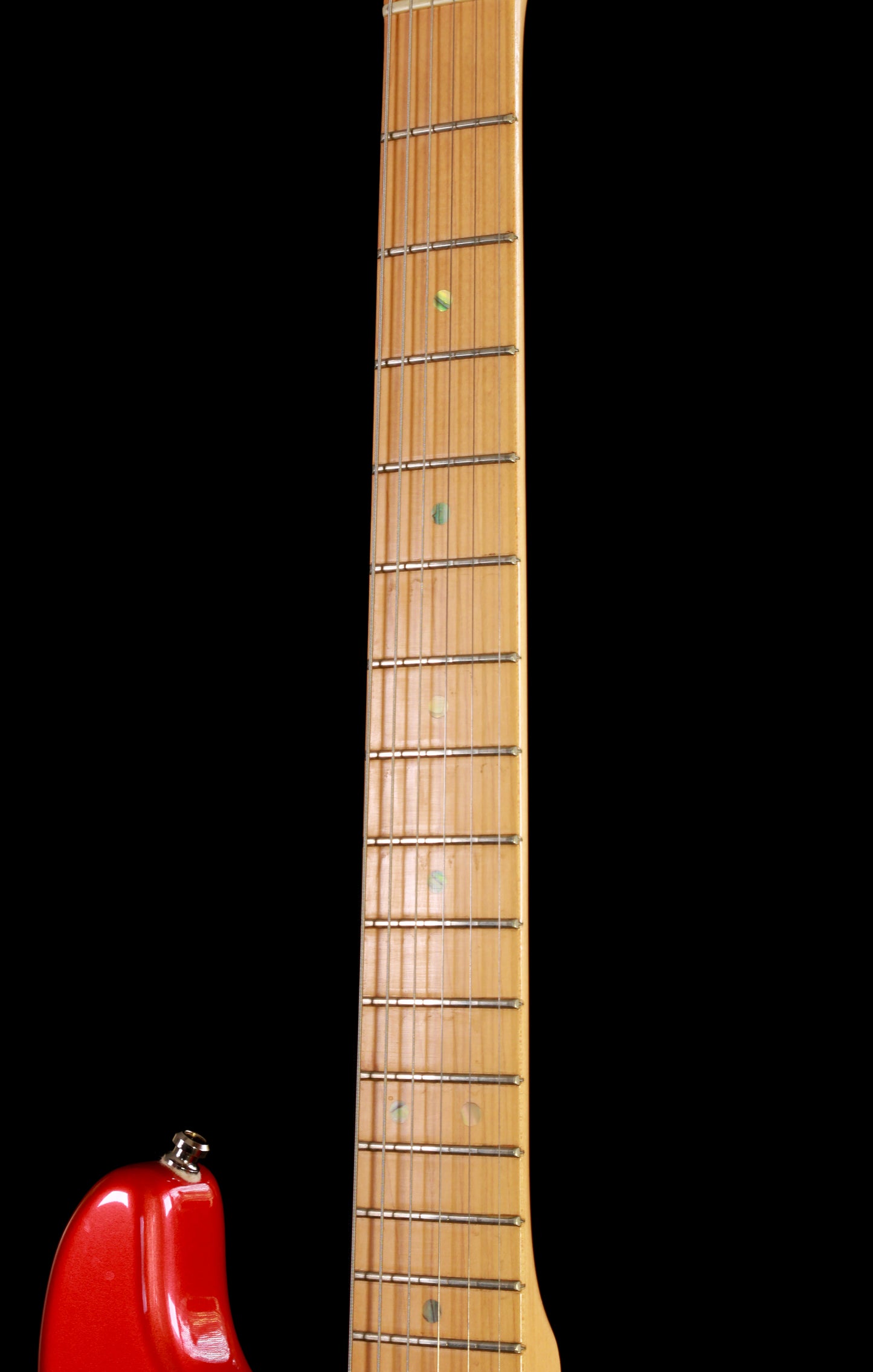 Fender USA Deluxe Stratocaster Candy Tangerine 2001 with EMG SA/SPC/EXG Upgrade