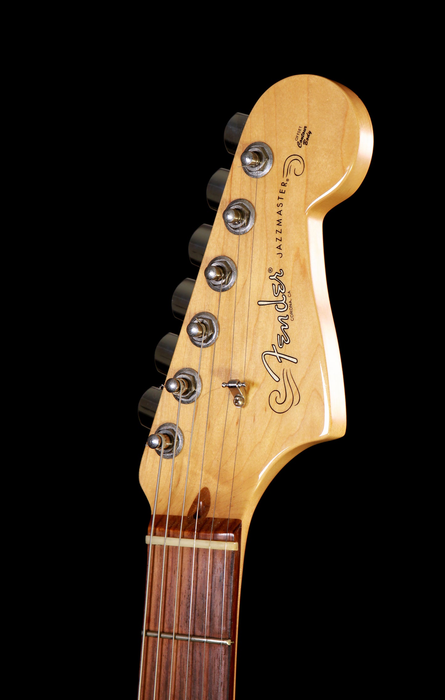 Fender American Pro Jazzmaster RW Olympic White w/ Black Pickguard