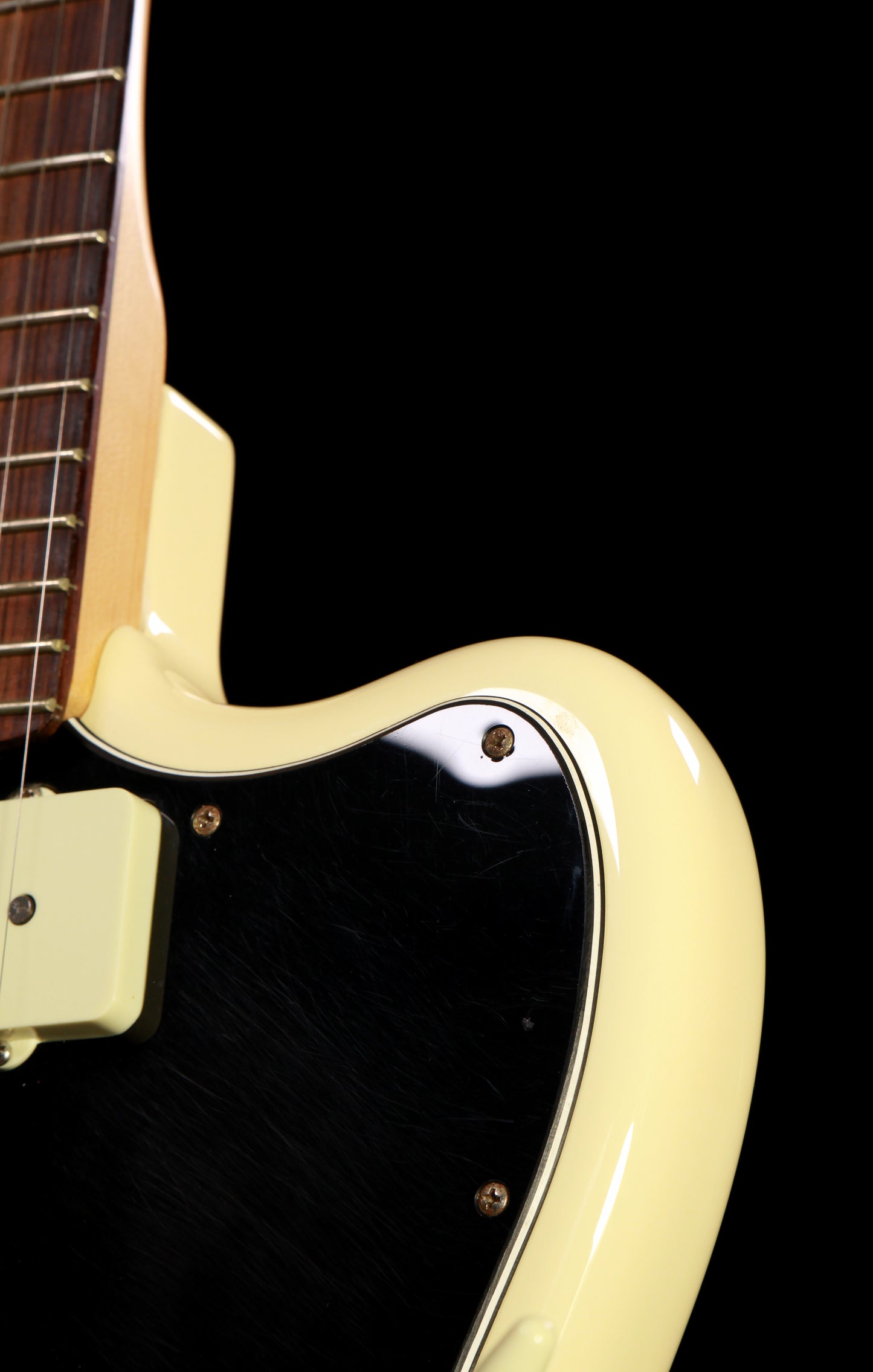 Fender American Pro Jazzmaster RW Olympic White w/ Black Pickguard