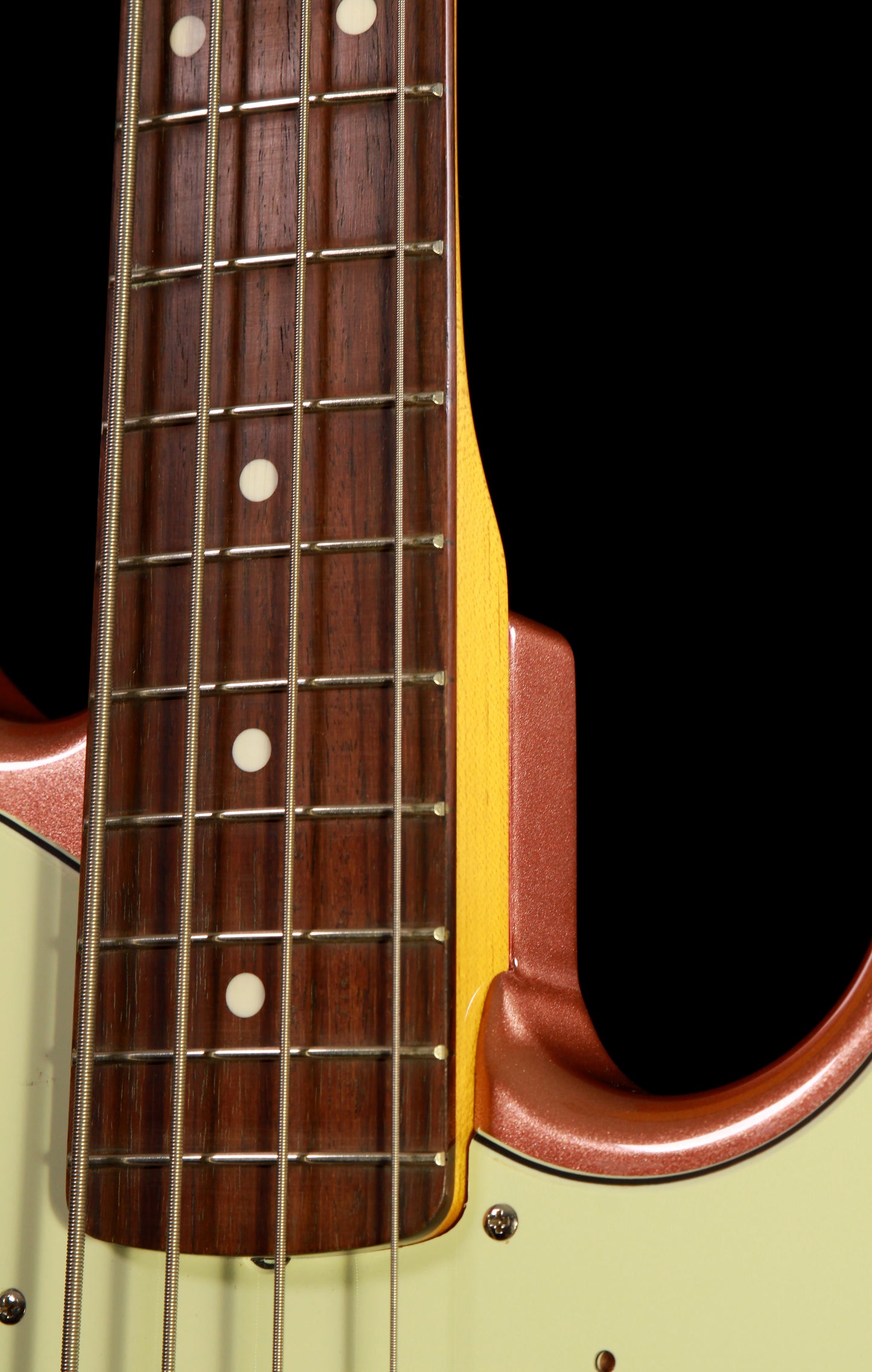Fender Japan Jazz Bass ‘62 Reissue JB-62 Burgundy Mist Metallic
