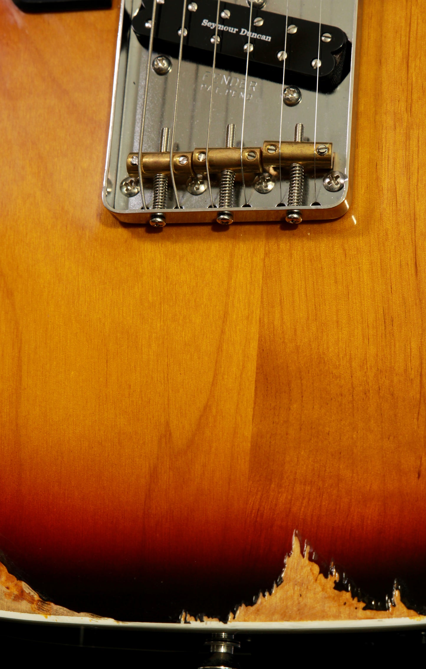 Fender Japan Traditional 60s Telecaster 3 Tone Sunburst Seymour Duncan / Tom Holmes Mod