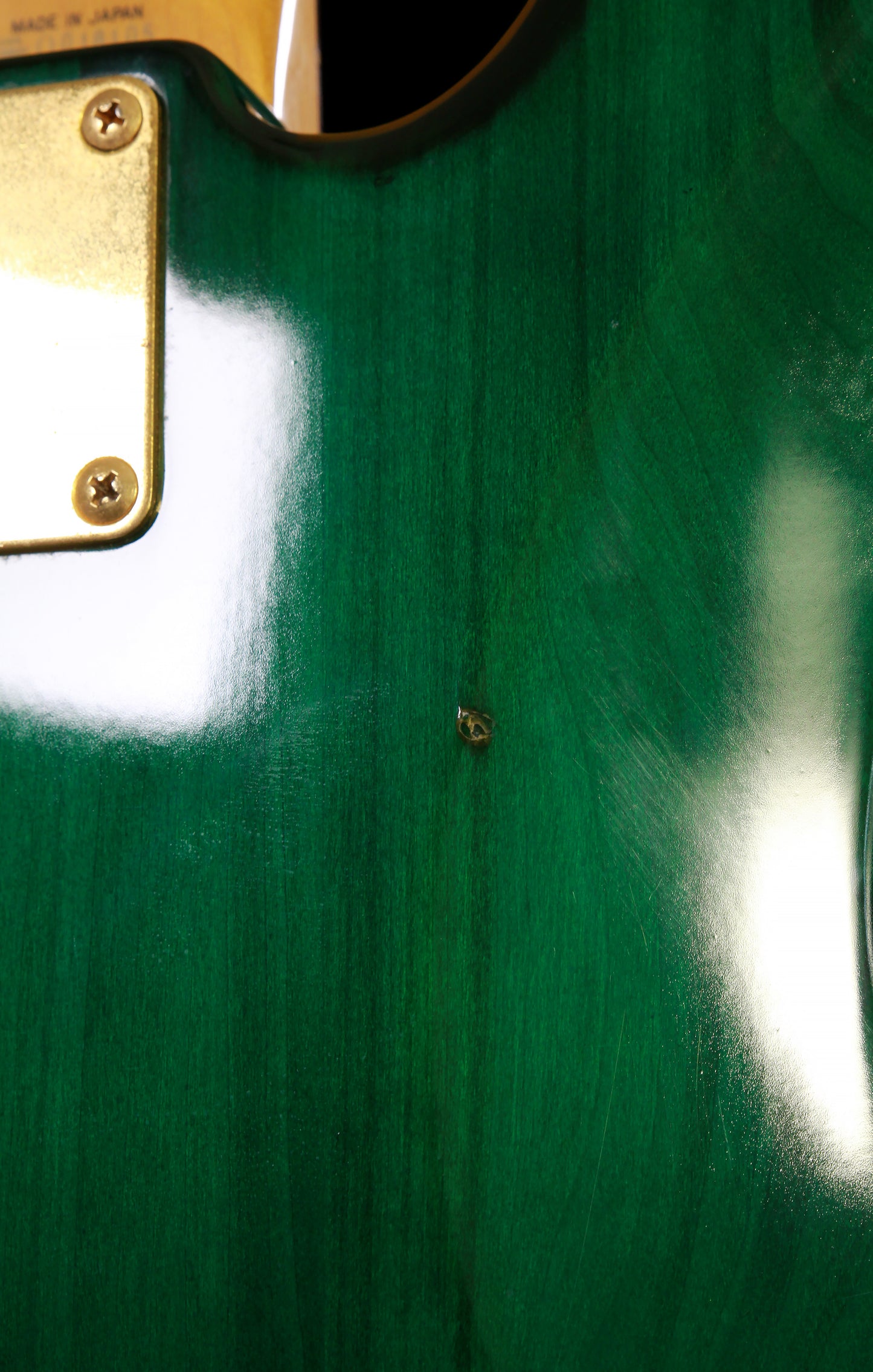 Fender Japan Jazz Bass ‘62 Reissue JB62 Transparent Green with Gold Hardware