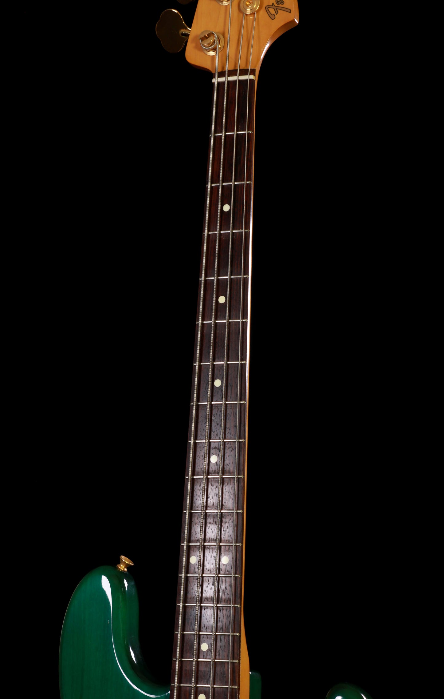 Fender Japan Jazz Bass ‘62 Reissue JB62 Transparent Green with Gold Hardware