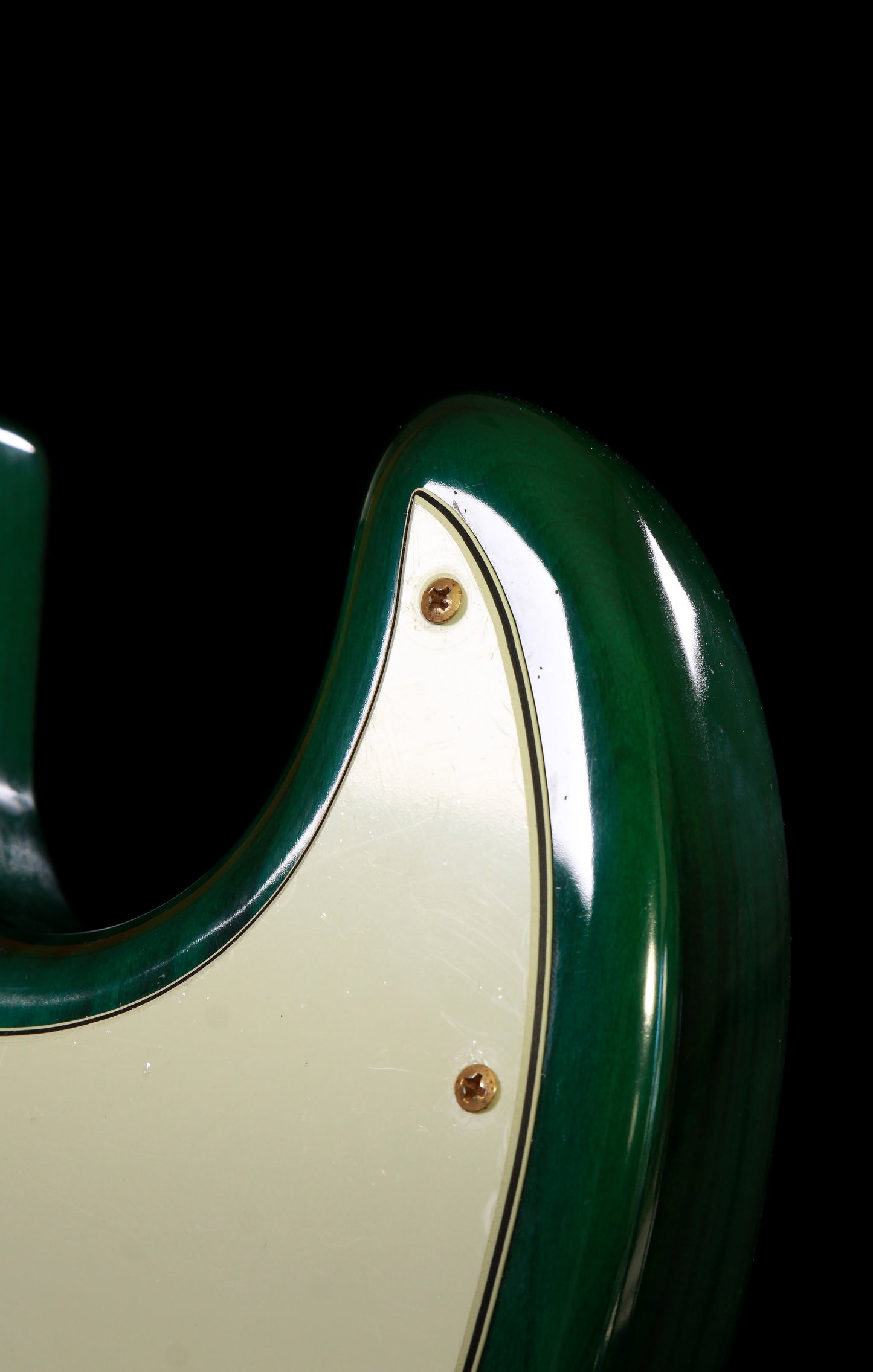 Fender Japan Jazz Bass ‘62 Reissue JB62 Transparent Green with Gold Hardware