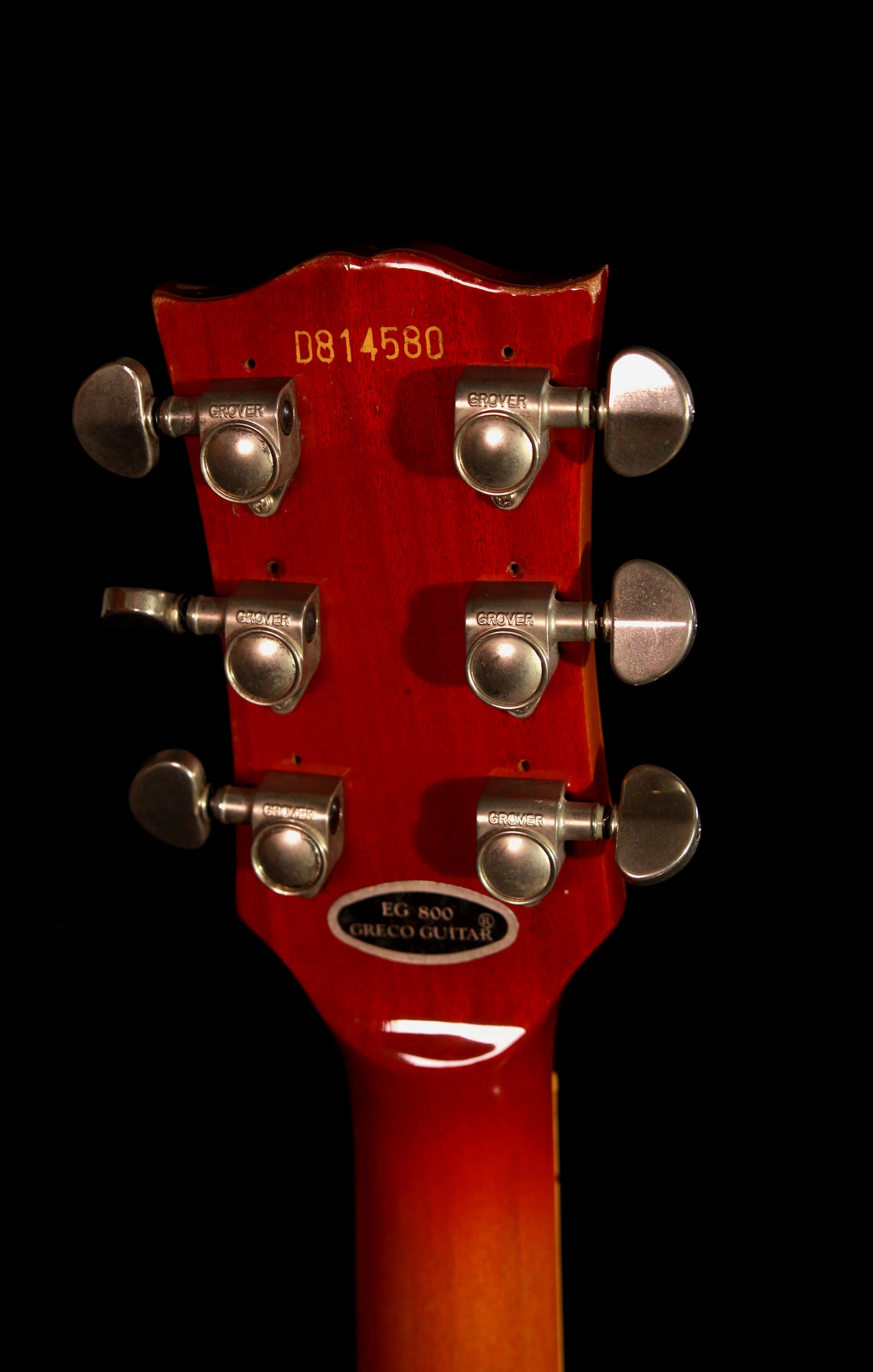 Greco EG-800CR Super Sound Cherry Sunburst 1981 (Les Paul Custom Lawsuit)
